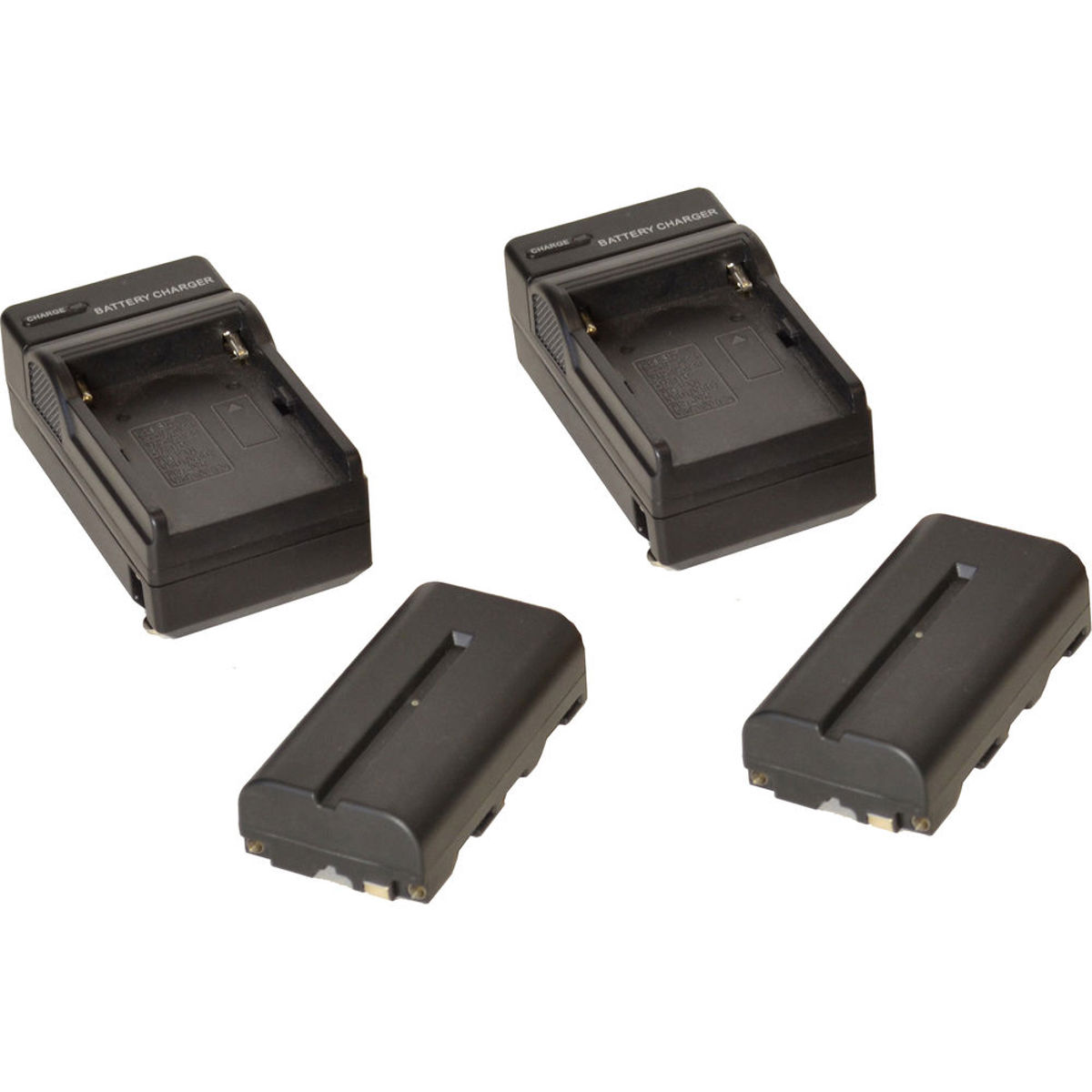 

Bescor 2x NPF-Style 7.4V 2200mAh Battery and Universal 18W Battery Charger Kit