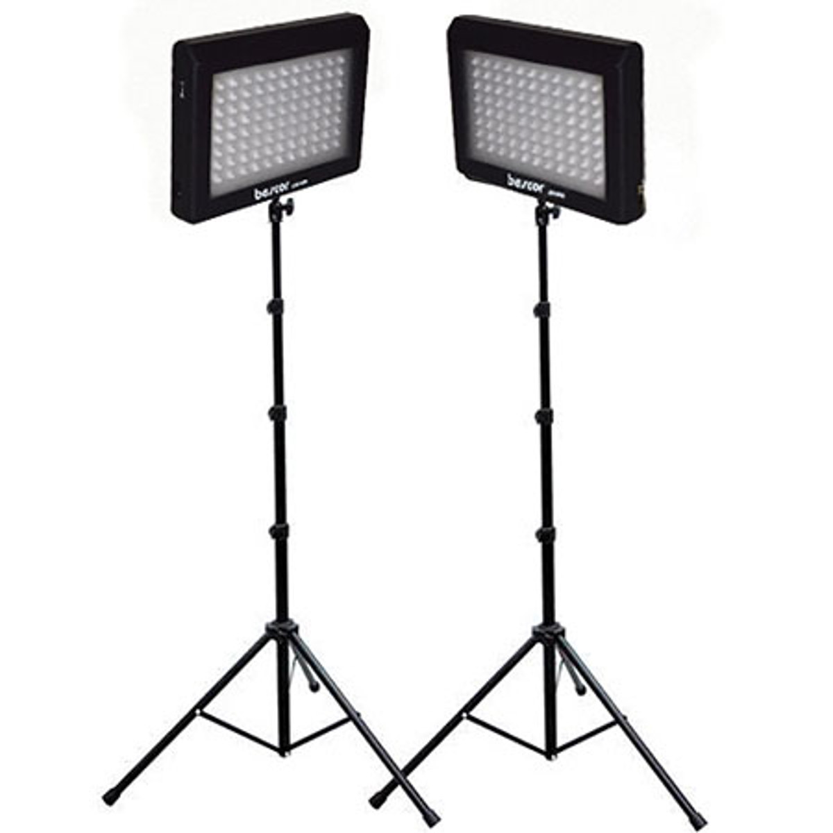 Image of Bescor LED-95DK2 LED Video Light Kit with Light Panels