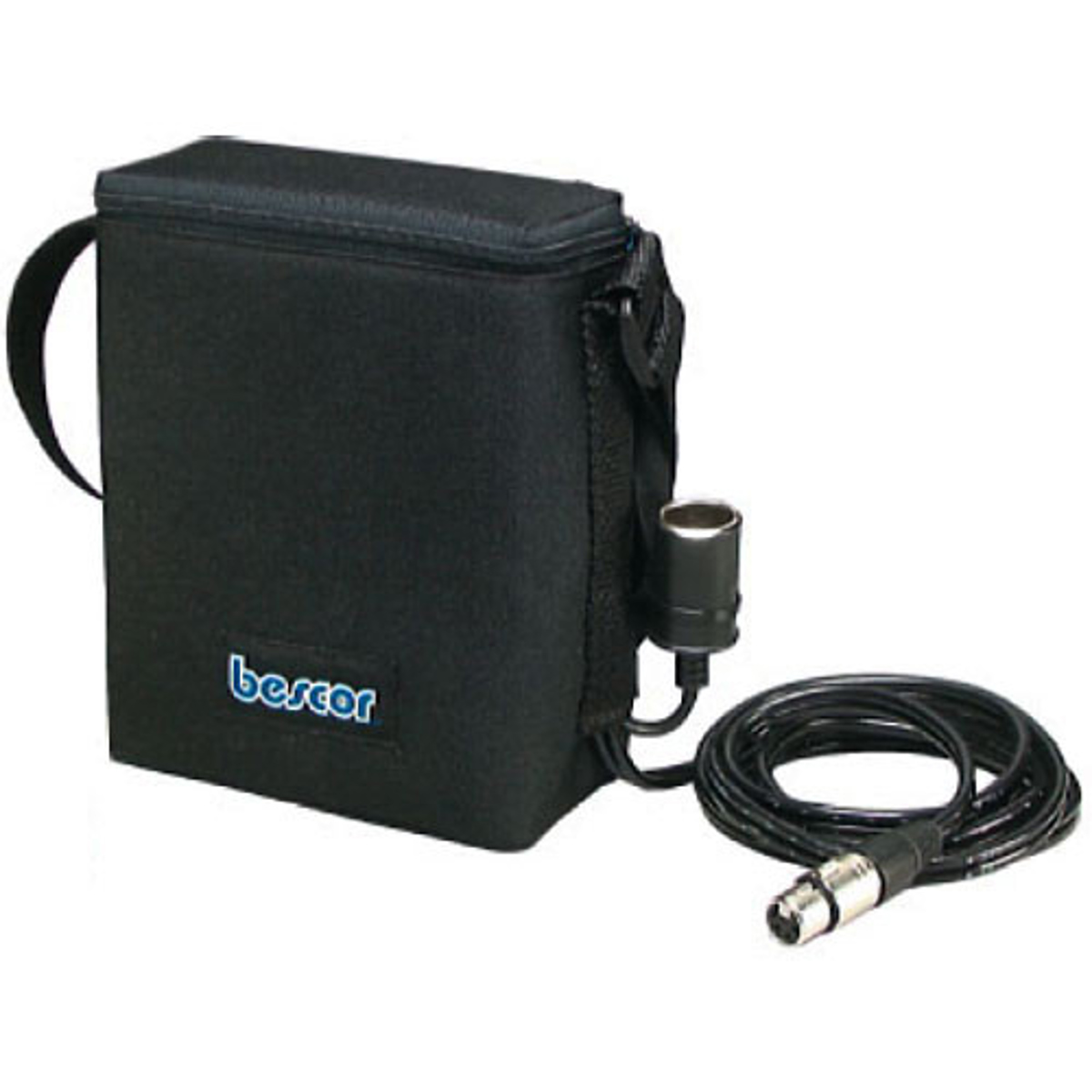 Image of Bescor 12V 7A Lead Acid Battery with 6' XLR 4-Pin Connector