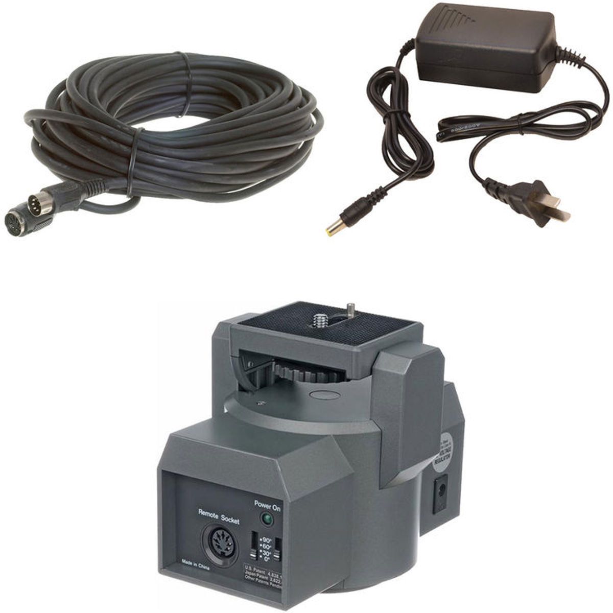 

Bescor MP1XL Motorized Pan and Tilt Head Kit, Power Supply, 50' Remote Extension