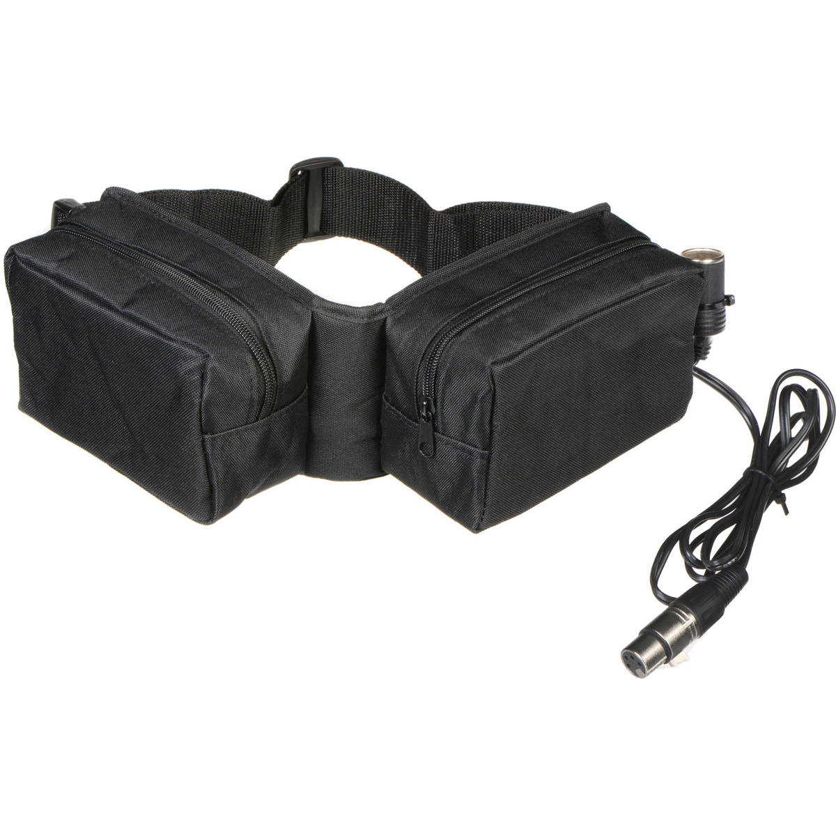 

Bescor 12V 7.2Amp 2Pouch BattBelt w/1 XLR Conn,w/oChrgr
