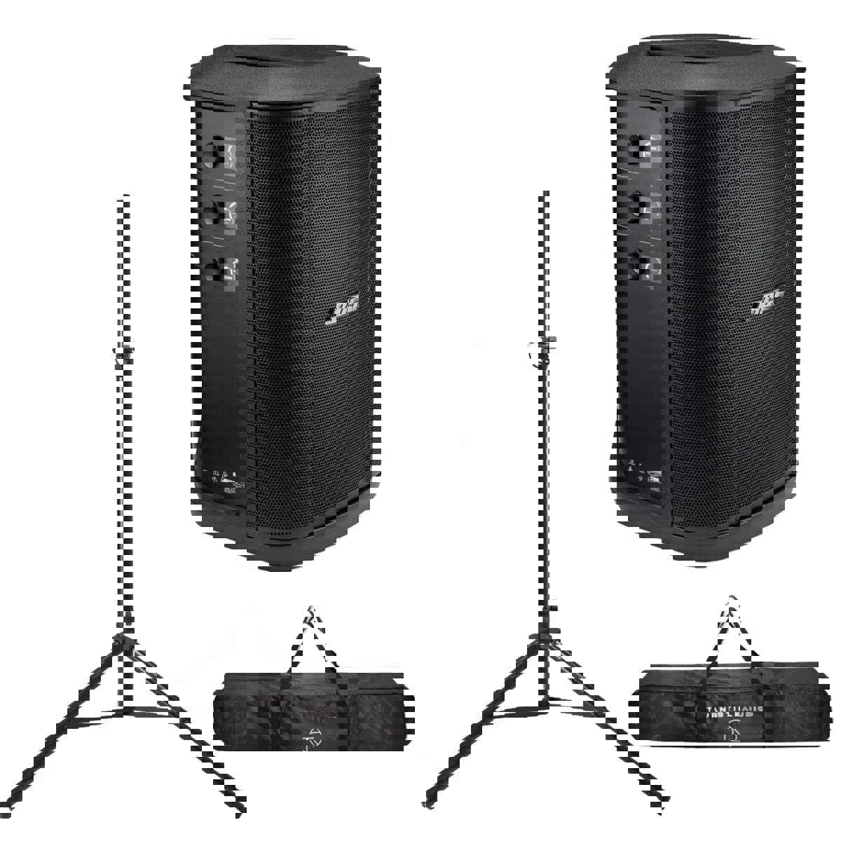 Bose S1 Pro+ Portable Wireless PA System, Bluetooth, Black + Stand & Stand Case -  869583-1110 X1K