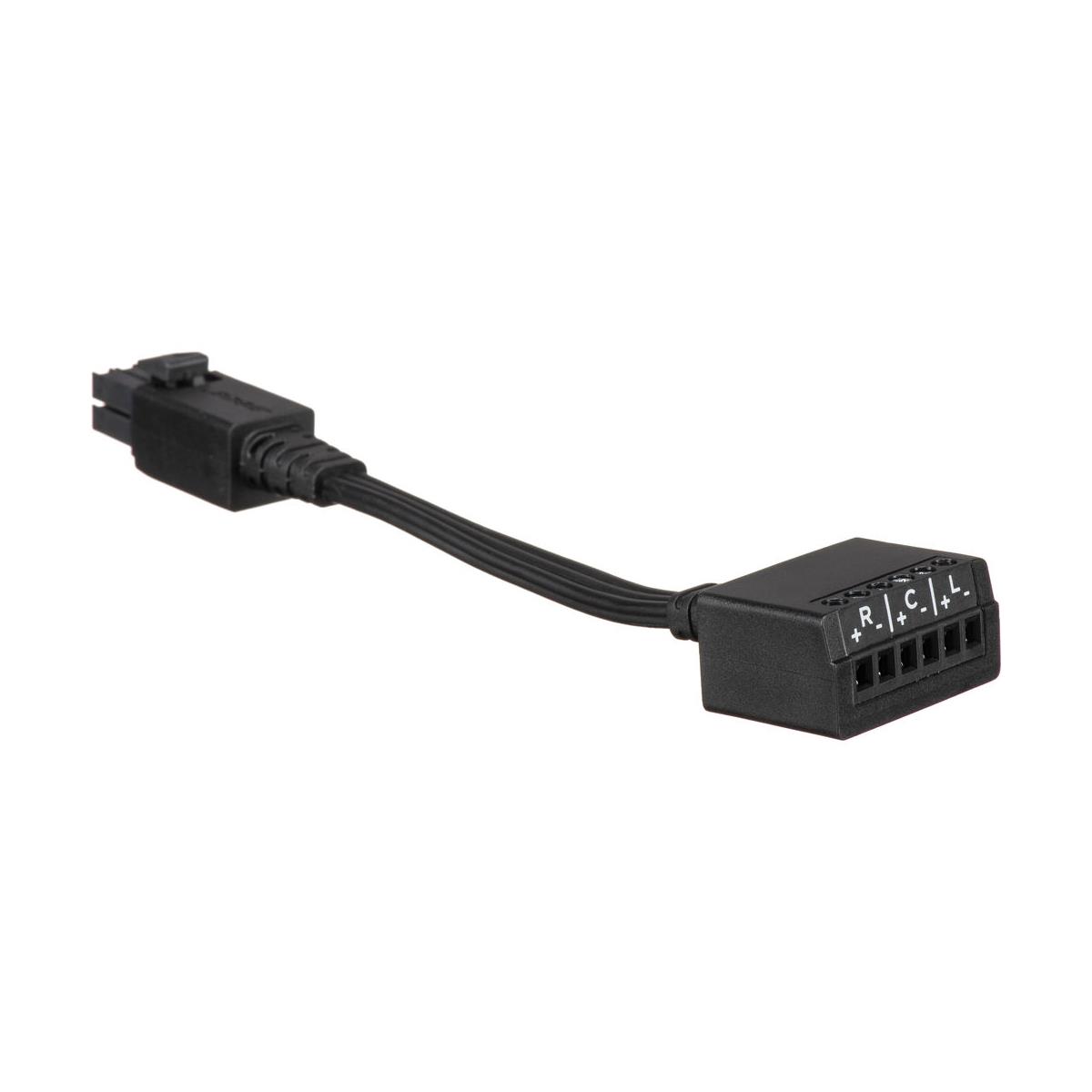 Image of Bose 6&quot; 6-Pin to Speaker Wire Adapter for Lifestyle 600/650 Front Speakers