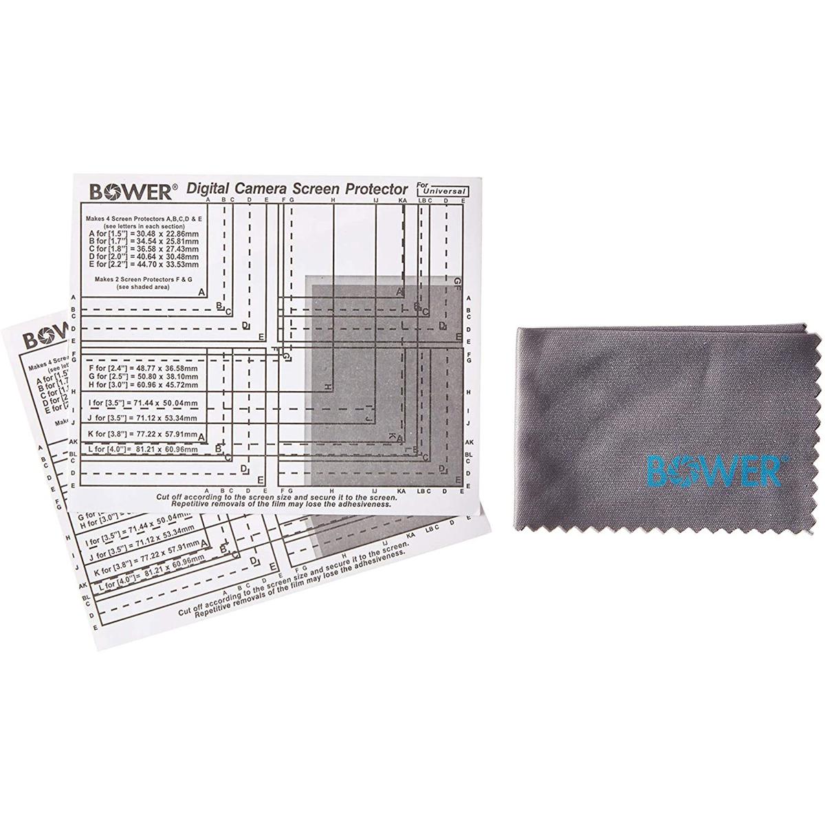 

Bower SAD12 LCD Universal Camera Screen Protector, Displays up to 4"