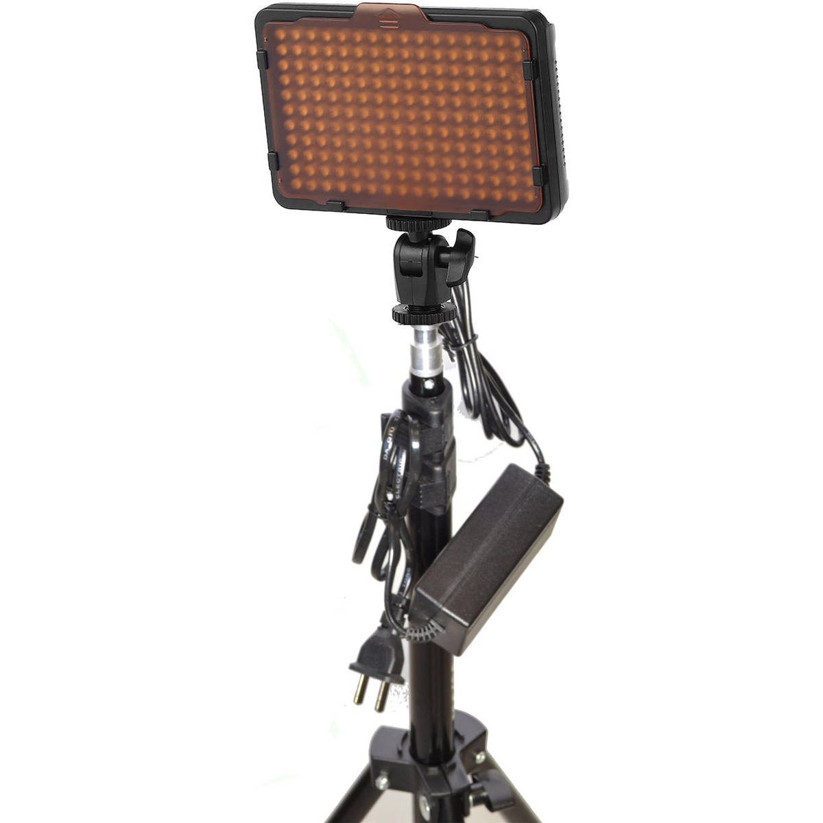 

Bescor WAFFLEK Single 300W 176 Daylight Bulb LED Studio Light Kit