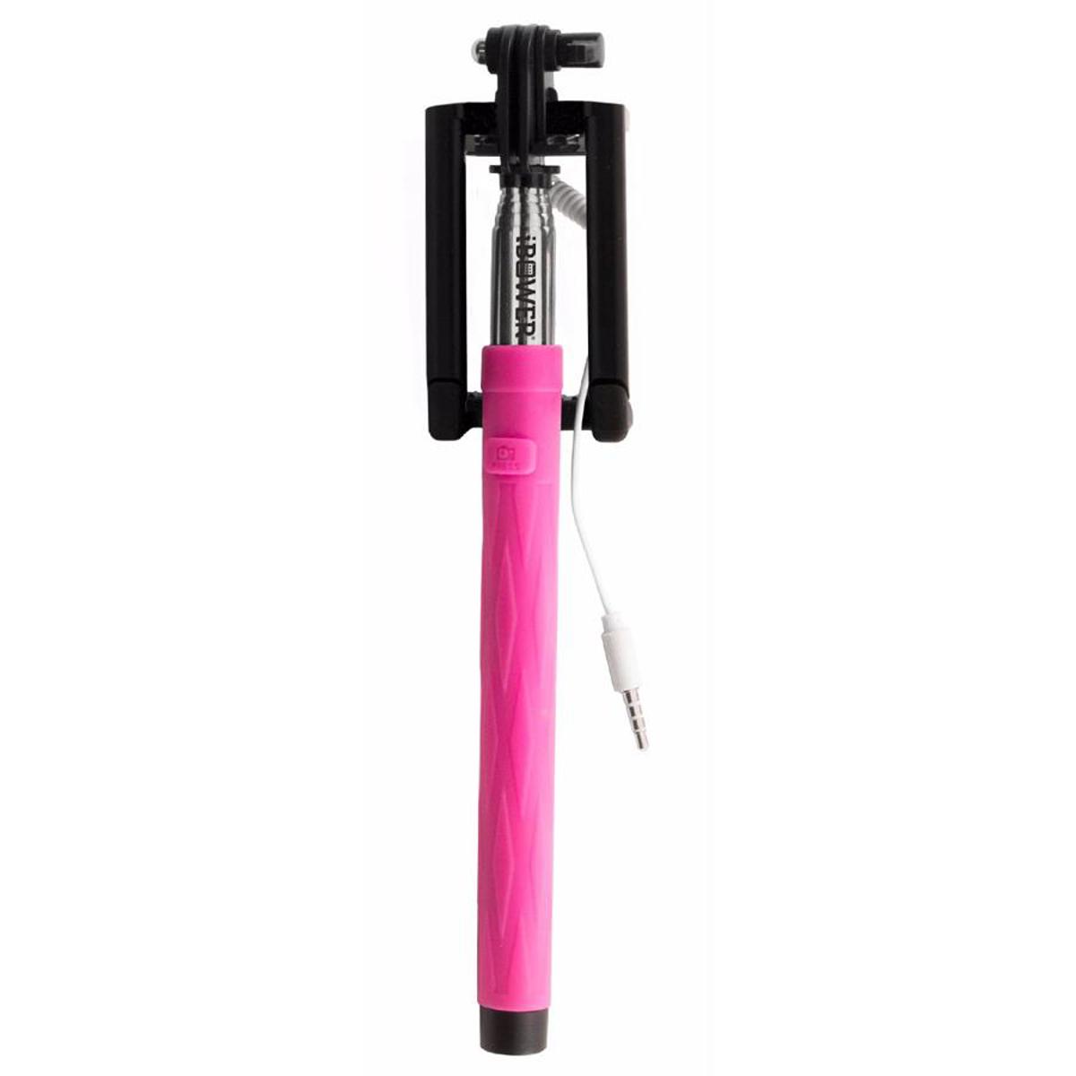 

iBower Compact Wired 30" Selfie Stick, Pink