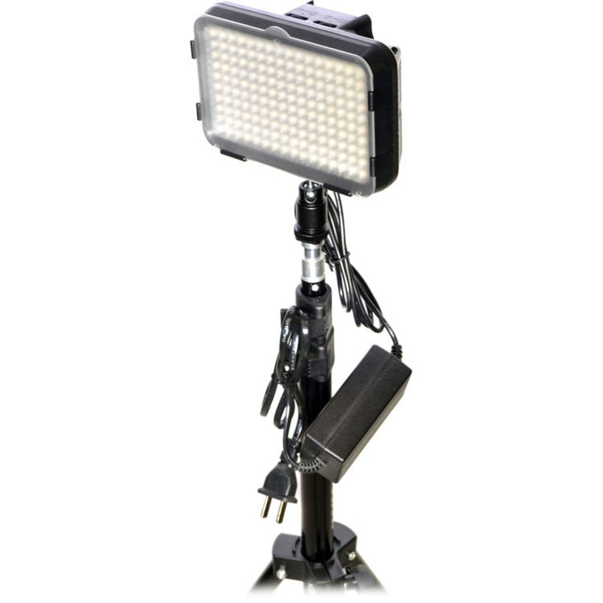

Bescor XT160 Bi-Color LED On-Camera 1-Light with 6' Stand