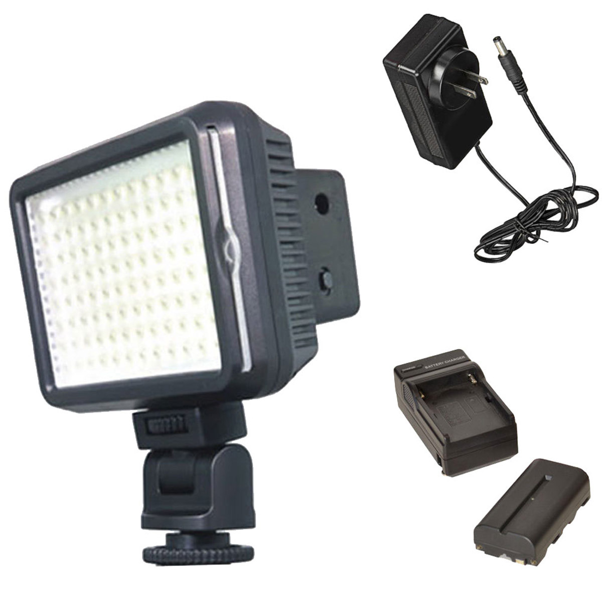 

Bescor XT96 On-Camera Light with Battery & Charger