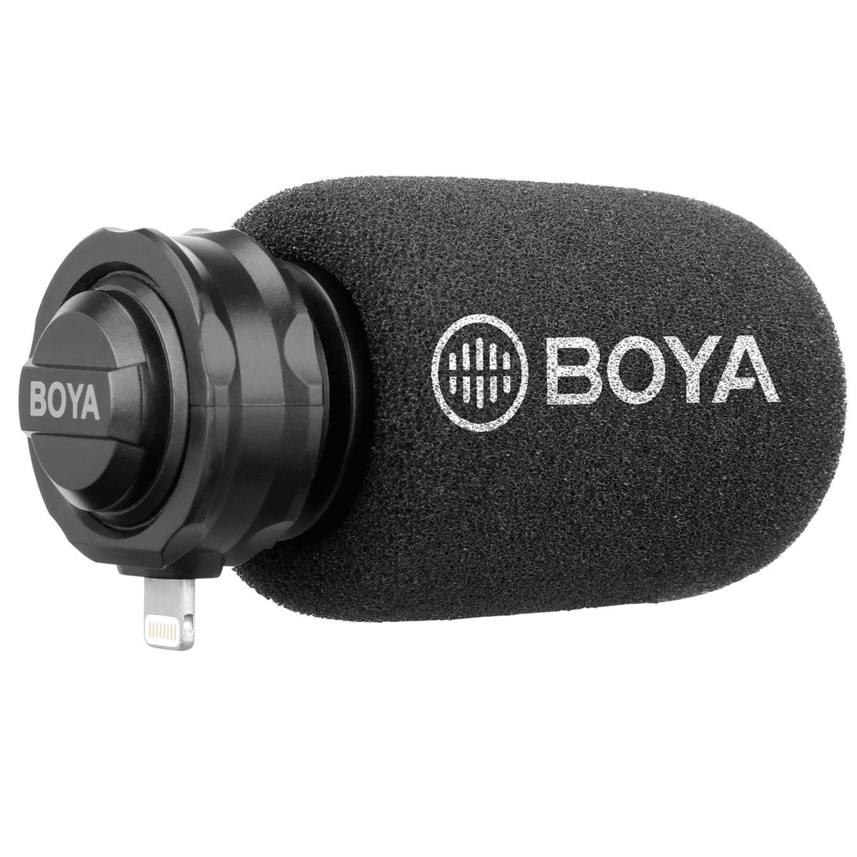 Cardioid Digital Stereo X/Y Condenser Microphone - BOYA BY-DM200