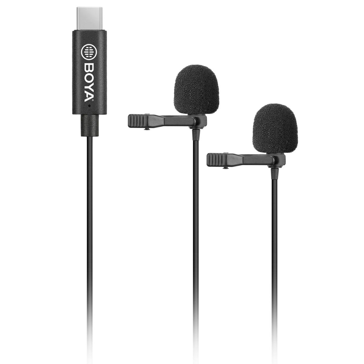 

BOYA BY-M3D Digital Dual Lavalier Microphones for Android /MAC/Windows