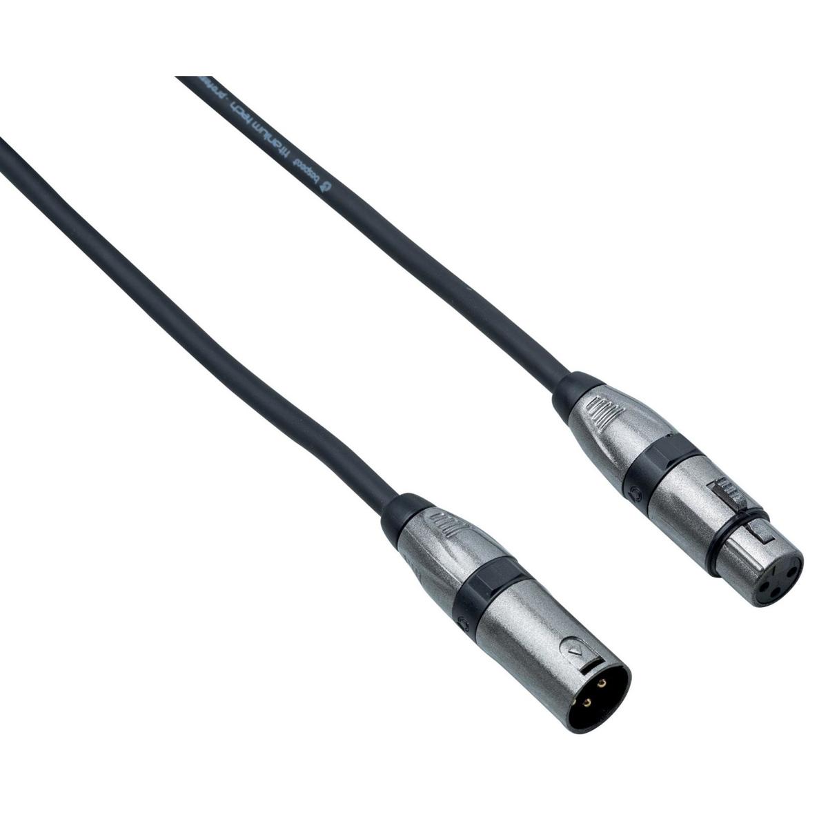

Bespeco Titanium Tech Series 19.7' Cannon Male to Female Microphone Cable