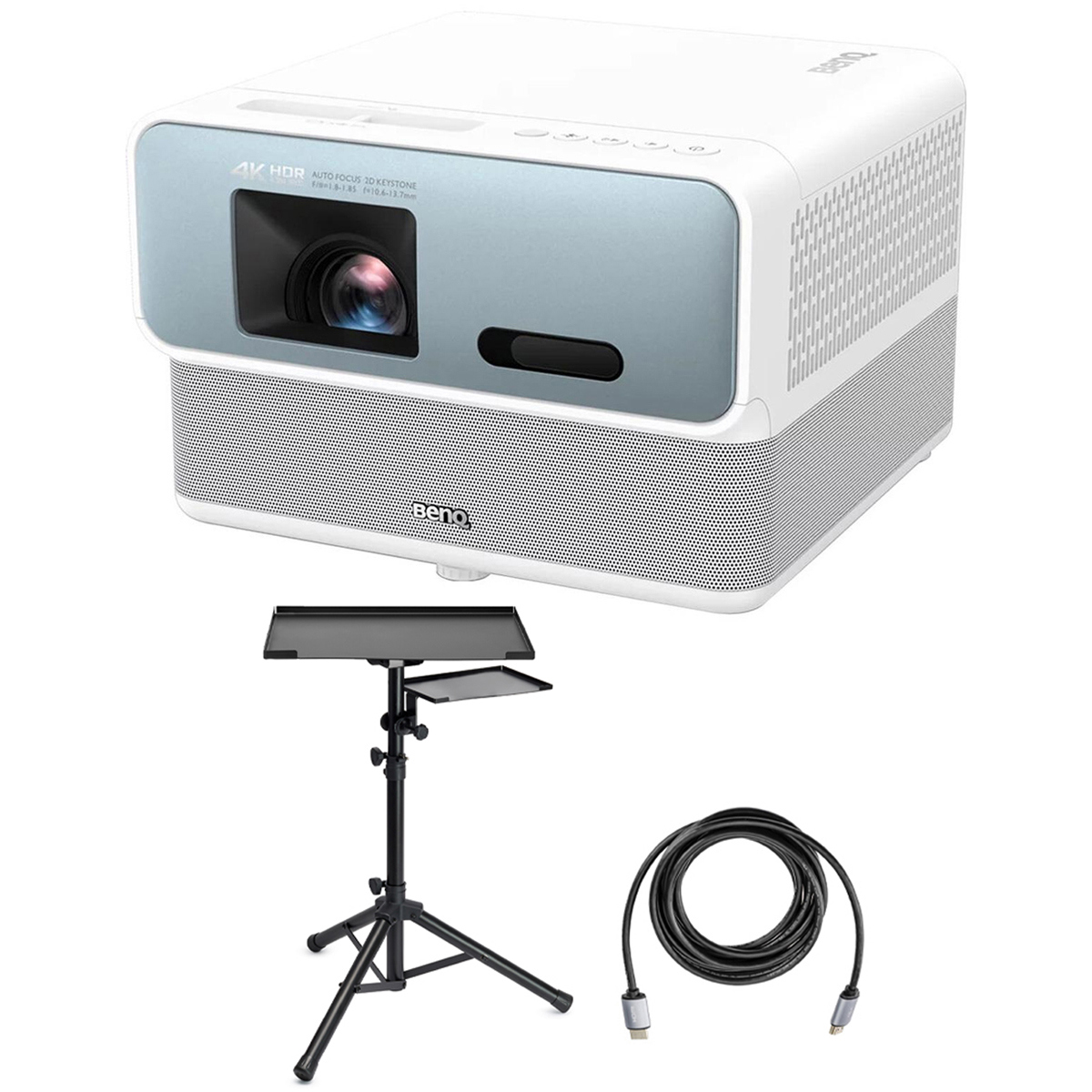 

BenQ GP500 4K HDR LED Smart Home Theater Projector with Stand, Cable
