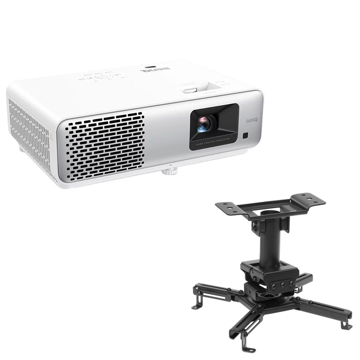 BenQ HT2060 Full HD HDR LED DLP Home Theater Projector, with H&A Ceiling Mount -  HT2060 A