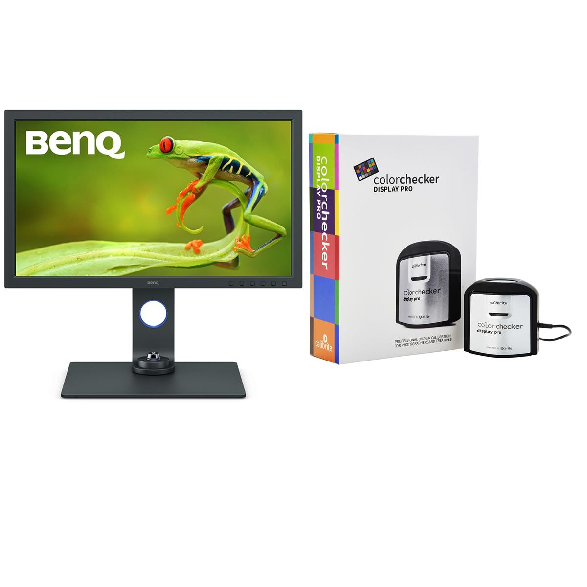 

BenQ SW271C 27" 16:9 4K UHD PhotoVue IPS LED Monitor, Bundle with ColorChecker