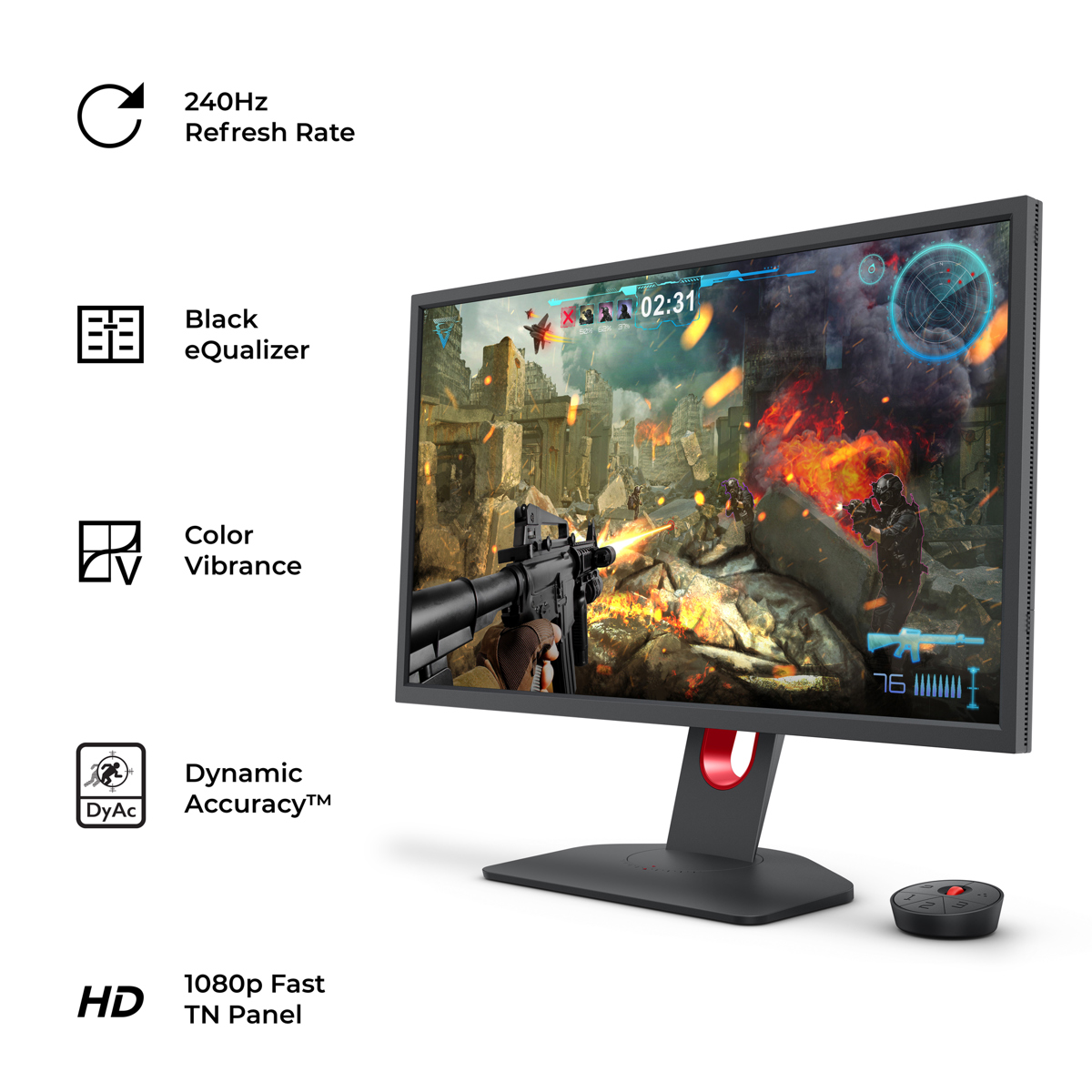 ダイゾー ナチュラル ZOWIE XL2540k 240hzゲーミングモニター