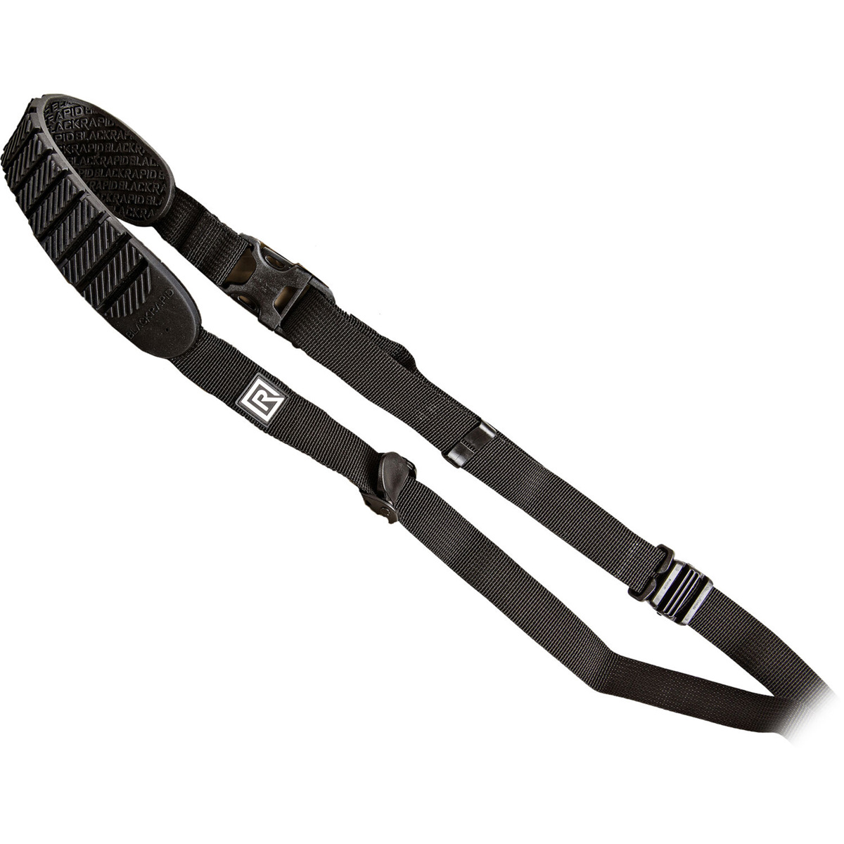 Image of BlackRapid Cross Shot FA Black Rifle Sling with Swivel Locking Carabiner