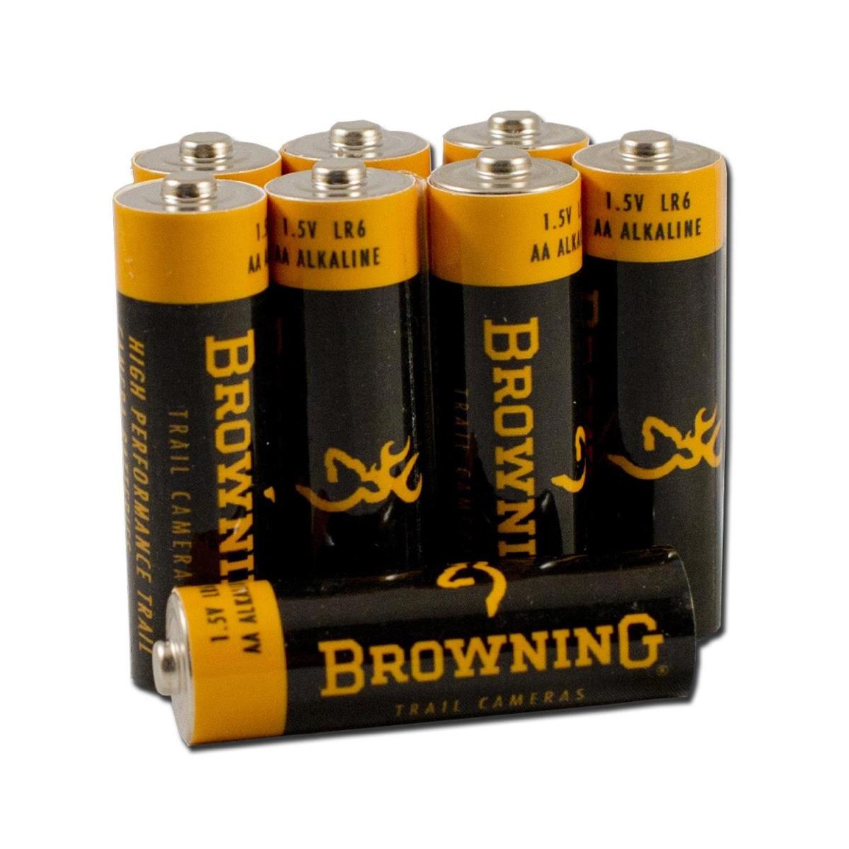 

Browning AA Alkaline Batteries for Trail Camera, 8-Pack