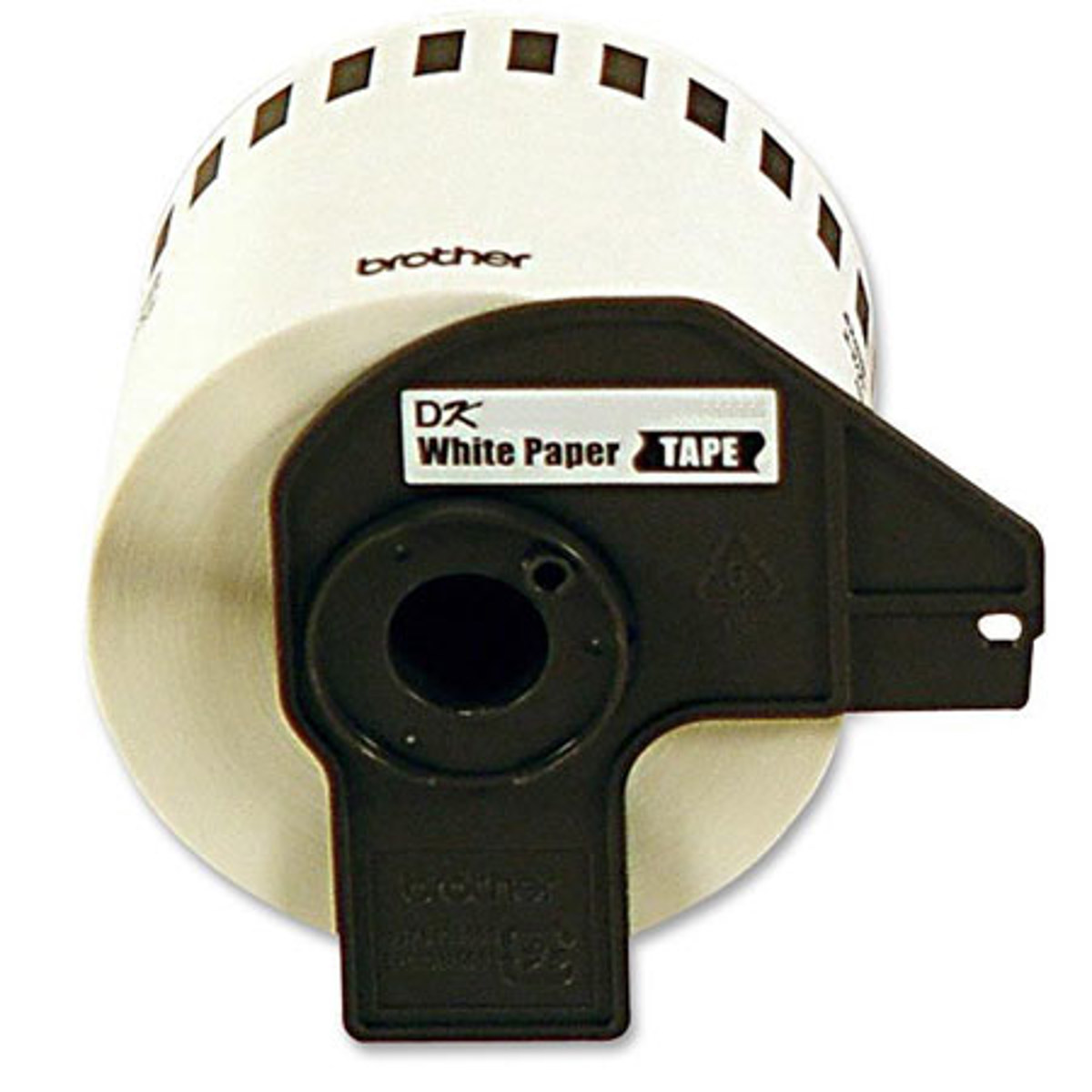 

Brother 1.1" x 50ft Black on White Continuous Length Paper Tape