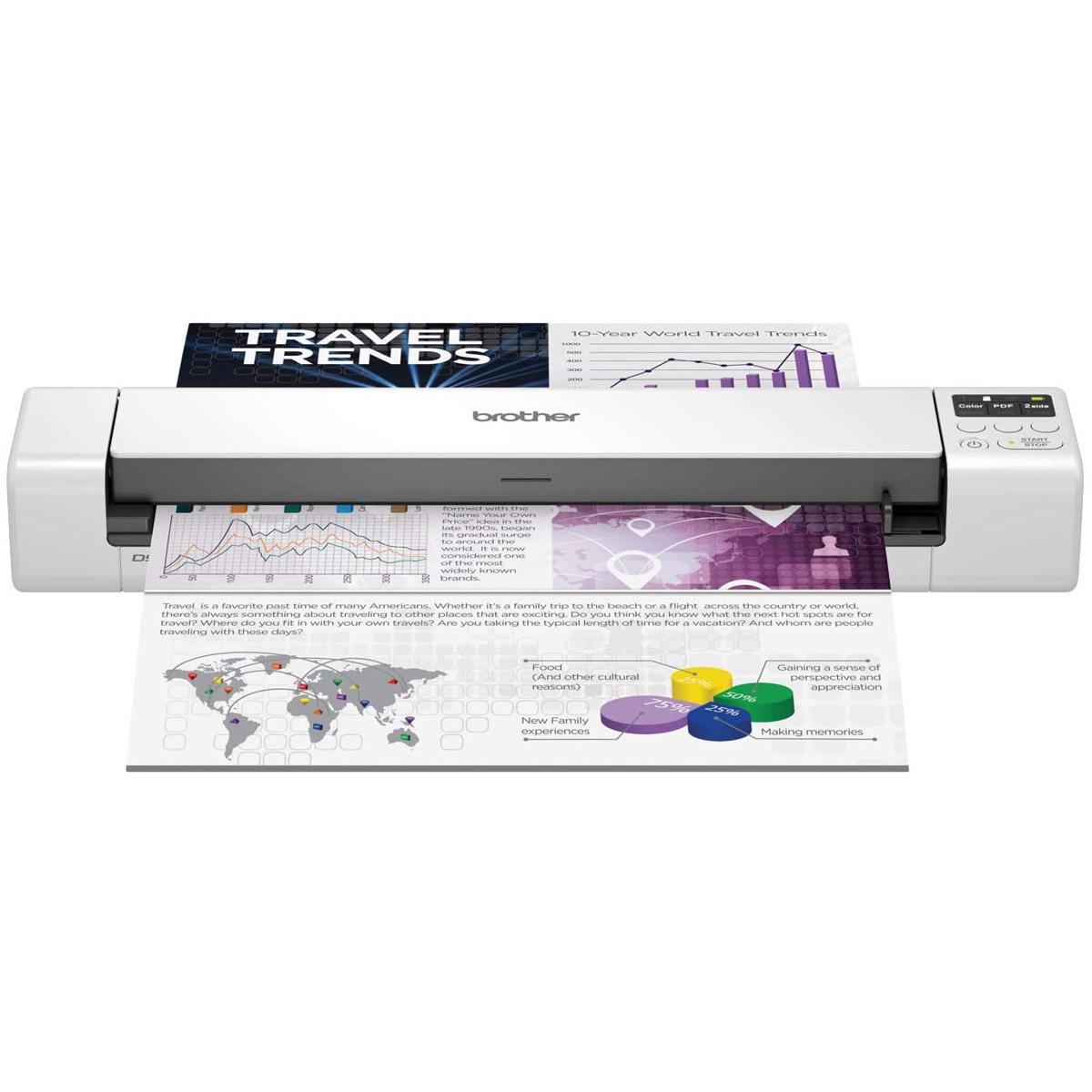 

Brother DS940DW Duplex and Wireless Compact Mobile Document Scanner