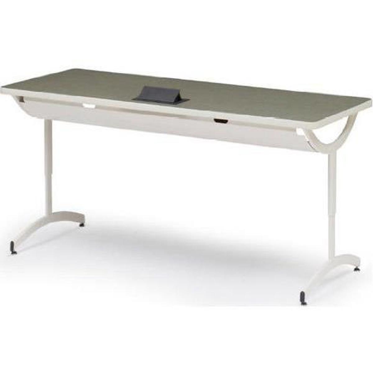 

Bretford T-Leg Collaborative Laptop Table with Casters and Power Unit, 60" x 24"