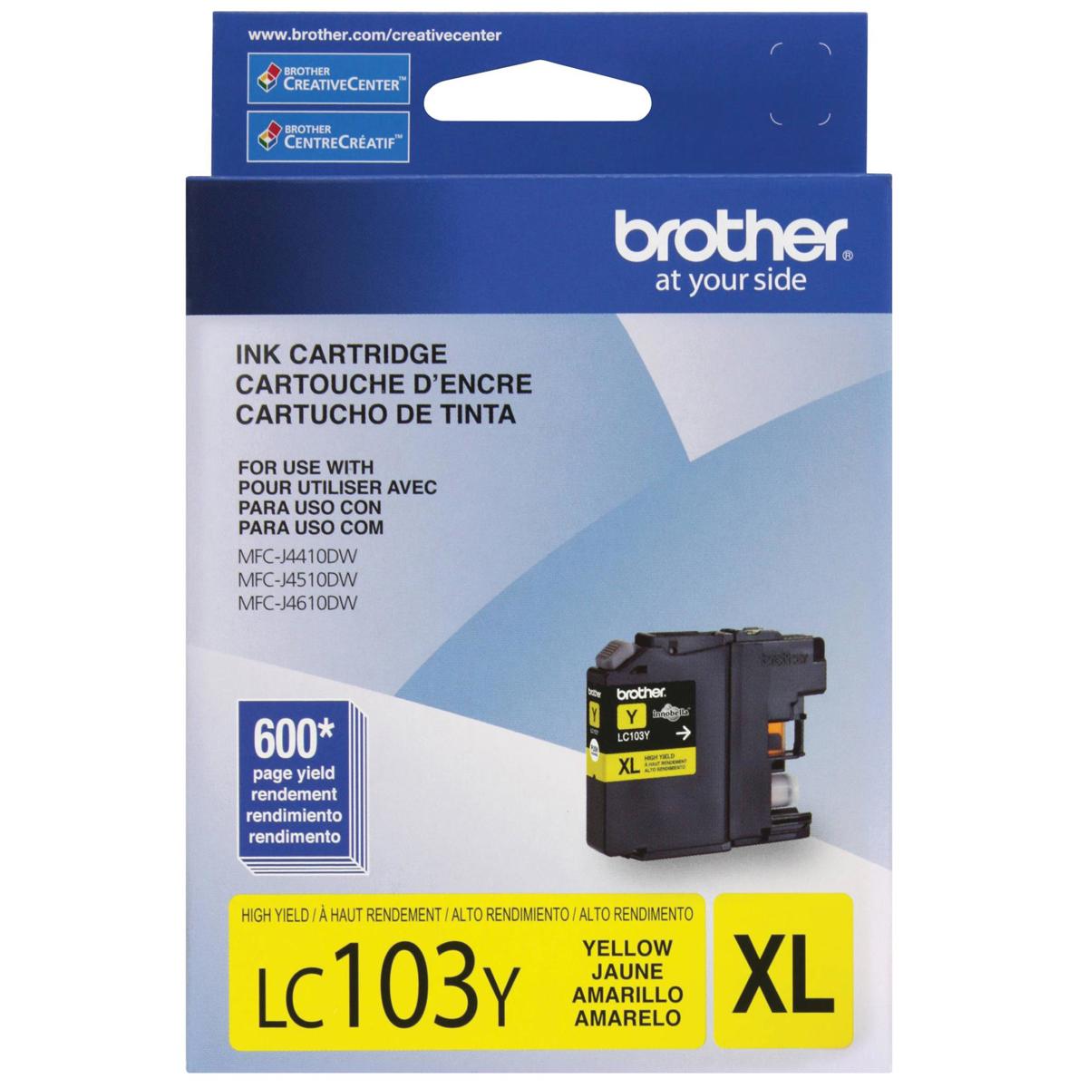 

Brother High Yield Yellow Ink Cartridge