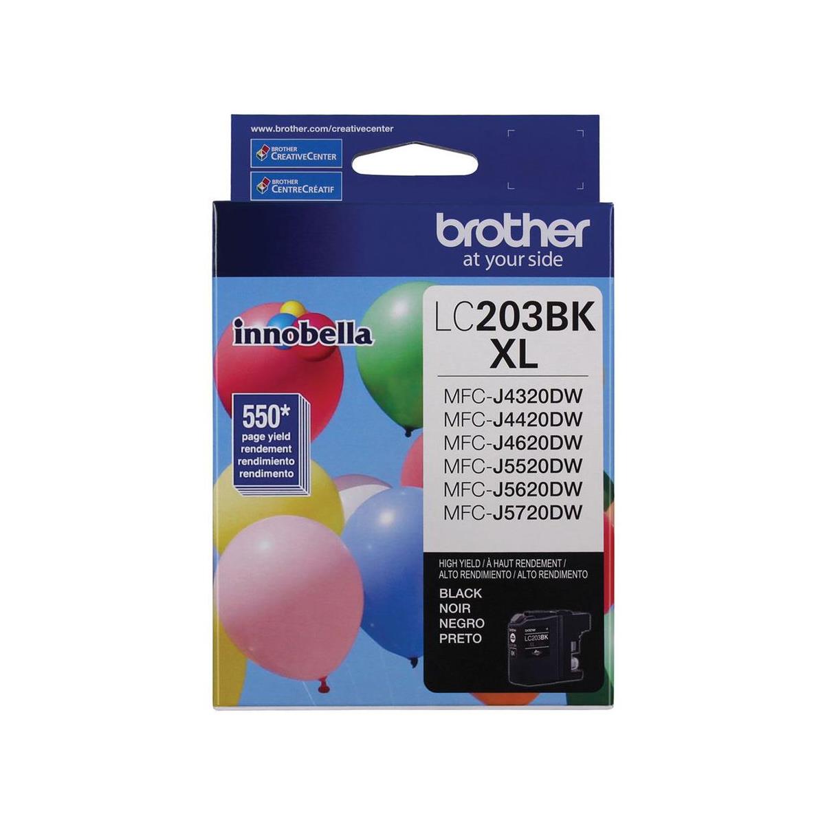 Image of Brother LC203 Innobella High Yield XL Series Black Ink Cartridge