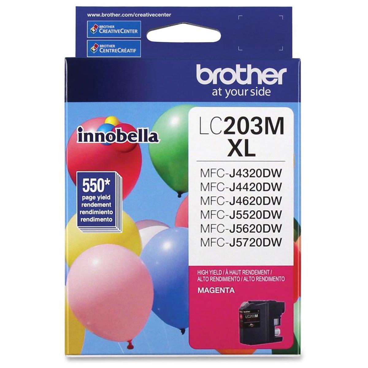 Image of Brother LC203 Innobella High Yield XL Series Magenta Ink Cartridge