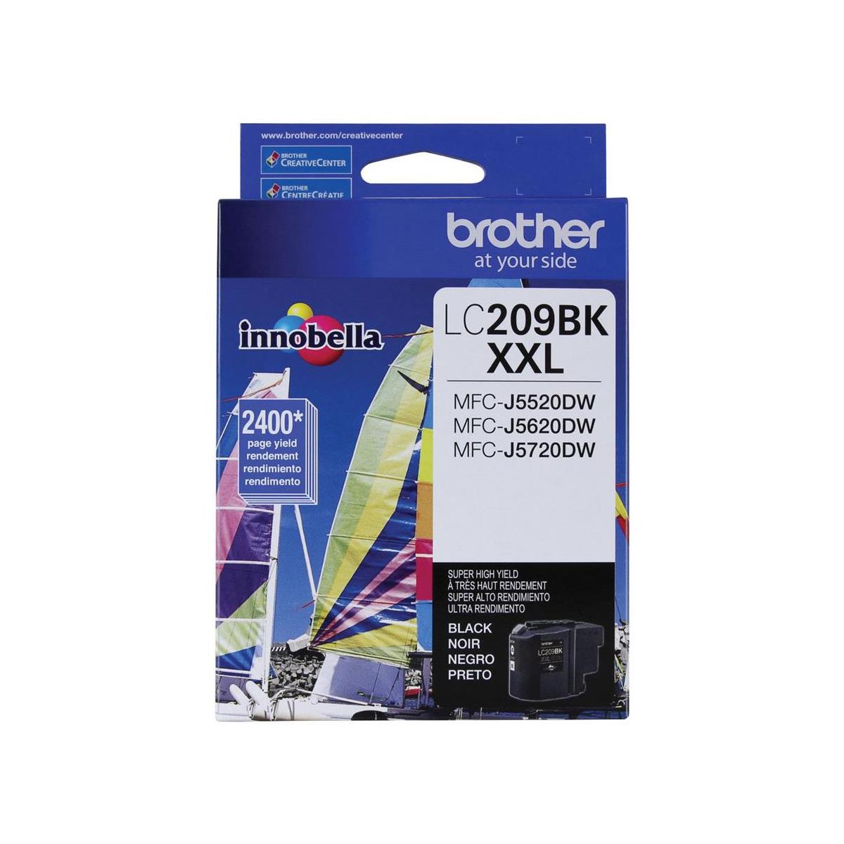 Image of Brother LC209 Innobella Super High Yield XXL Series Black Ink Cartridge