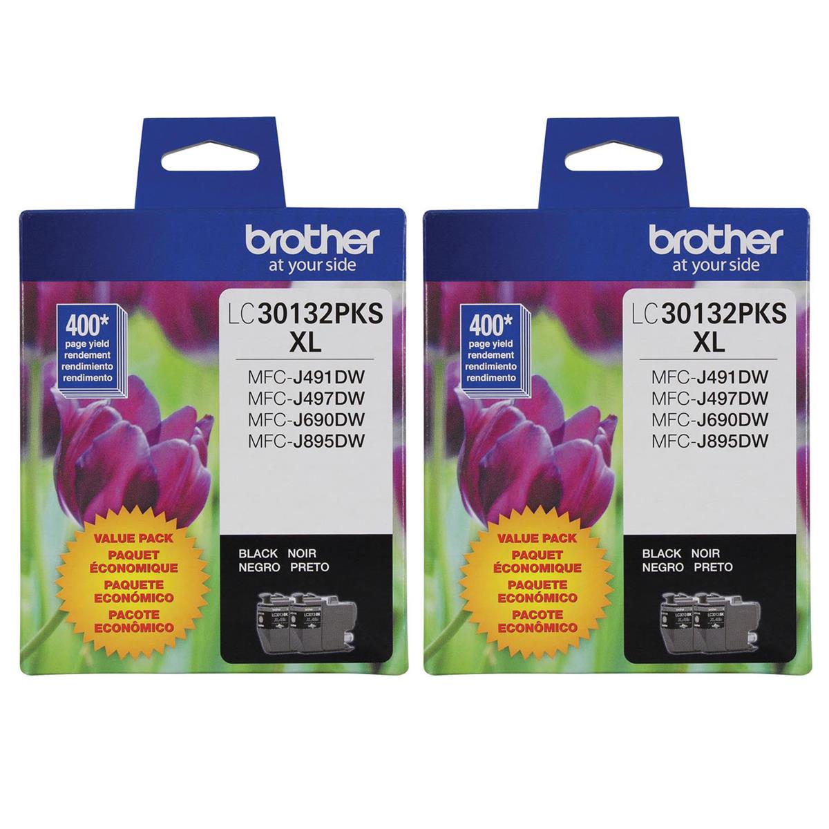 Image of Brother 2X LC3013 High Yield Ink Cartridge