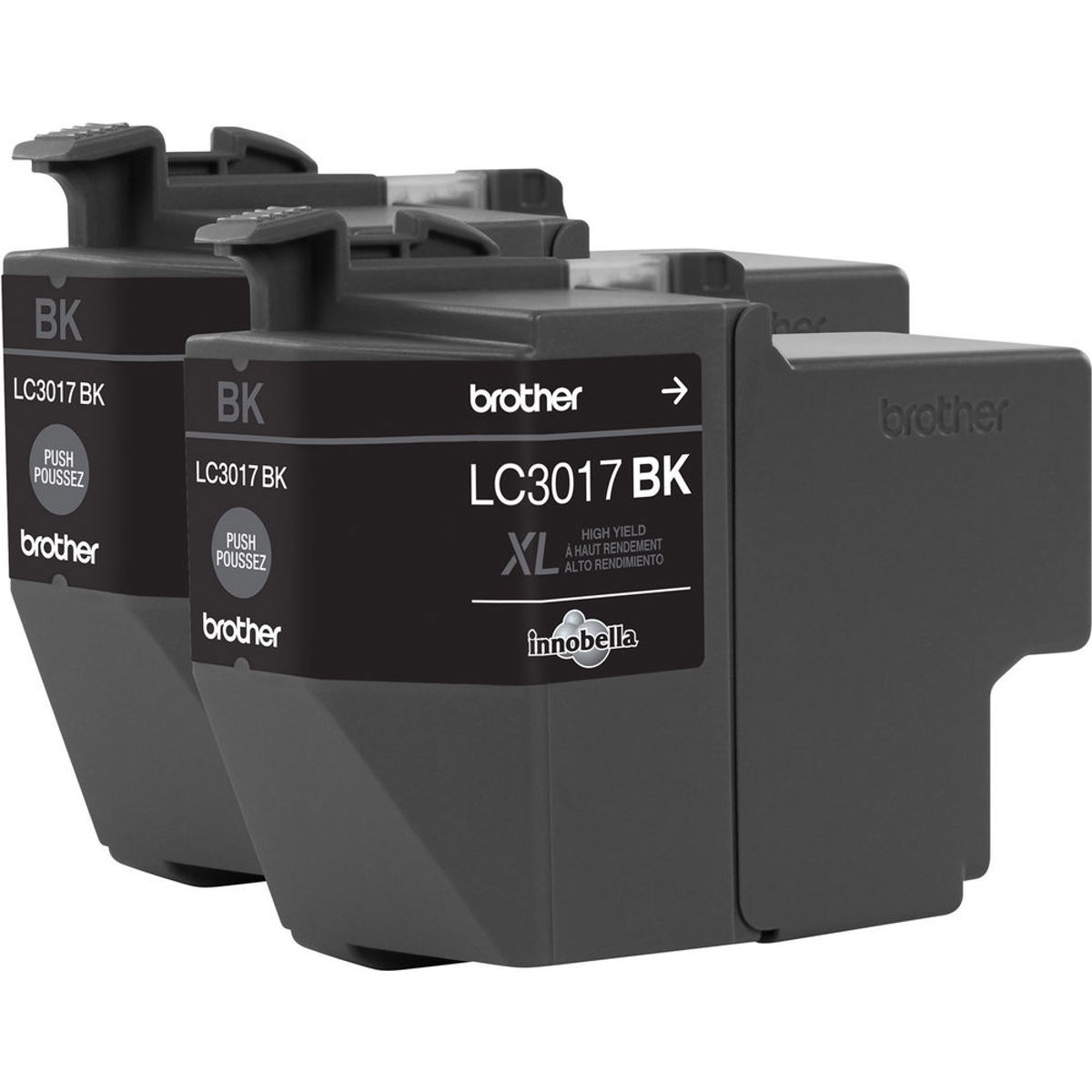 

Brother Black High Yield XL Ink-Jet Cartridge, 550 Page Yield (Each), 2 Pack