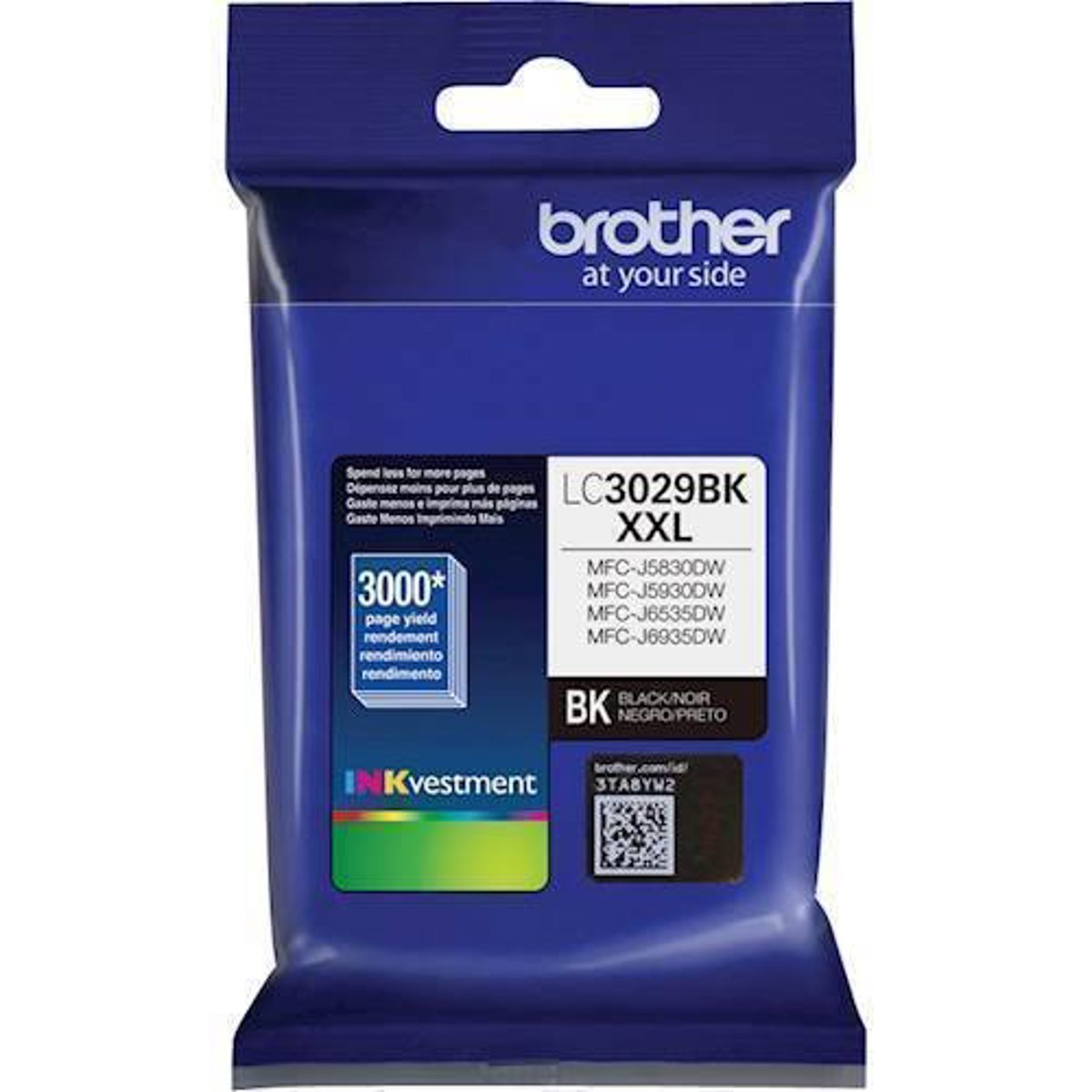 Image of Brother LC3029 XXL INKvestment Super High-Yield Black Ink Cartridge