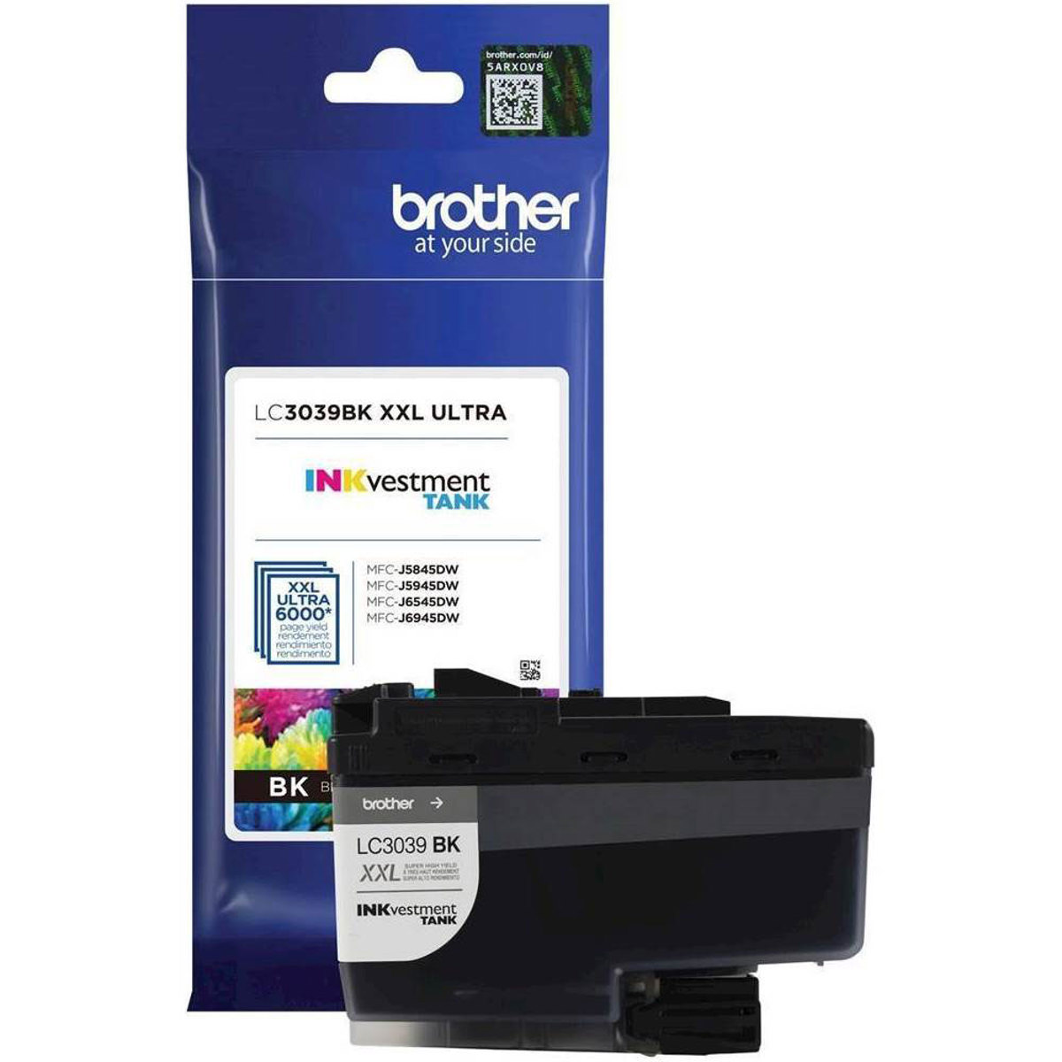 

Brother LC3039 Ultra High Yield INKvestment Tank Ink Cartridge, Black