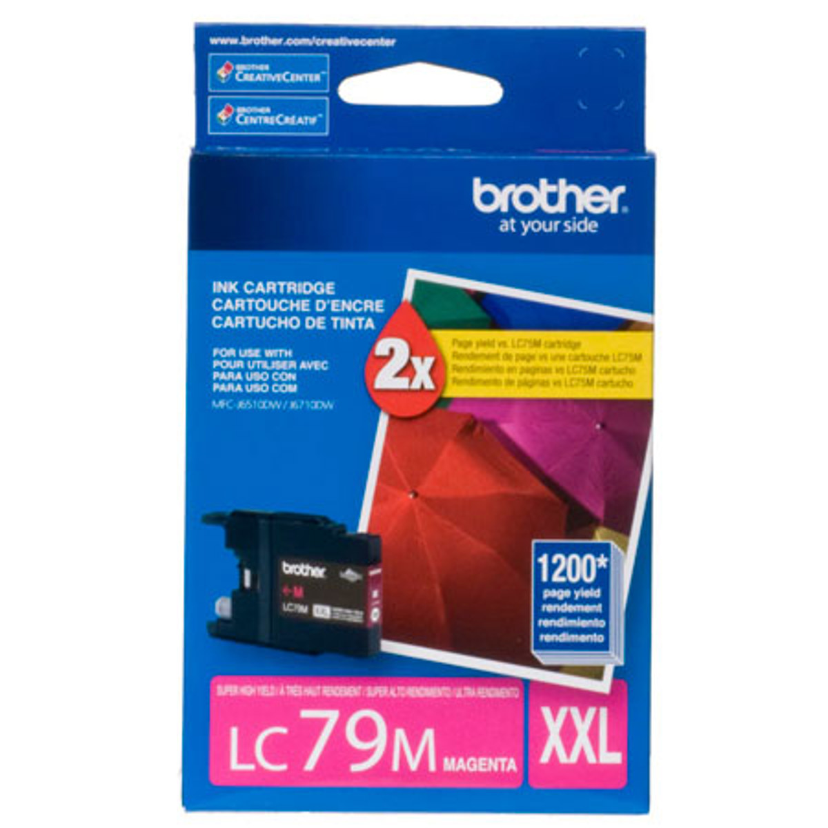 Image of Brother Innobella Super High Yield (XXL Series) Magenta Ink Cartridge