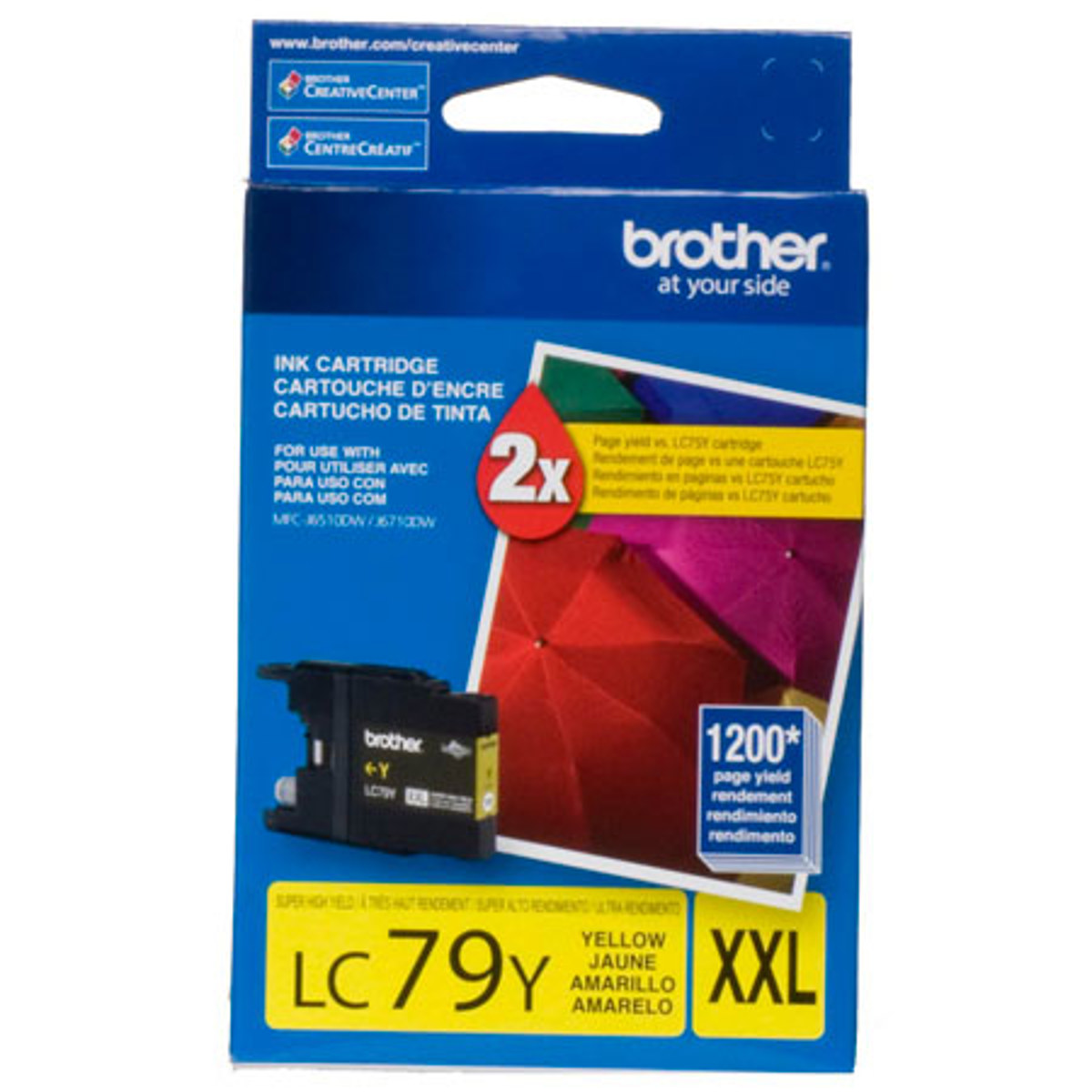 Image of Brother Innobella Super High Yield (XXL Series) Yellow Ink Cartridge