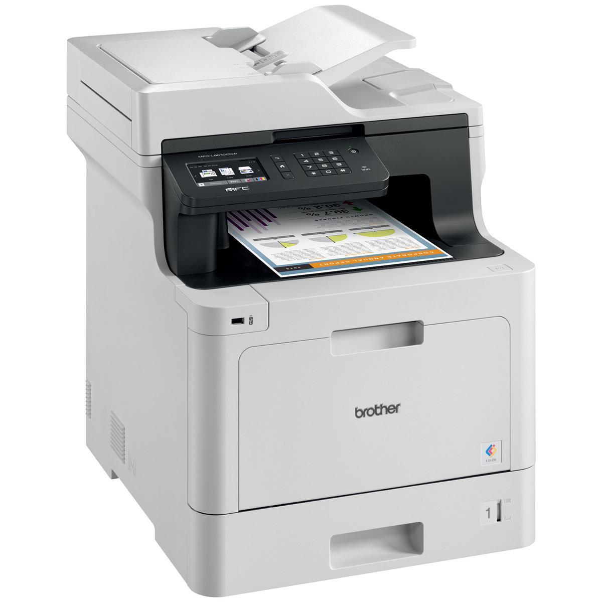 Image of Brother MFC-L8610CDW All-in-One Color Laser Printer