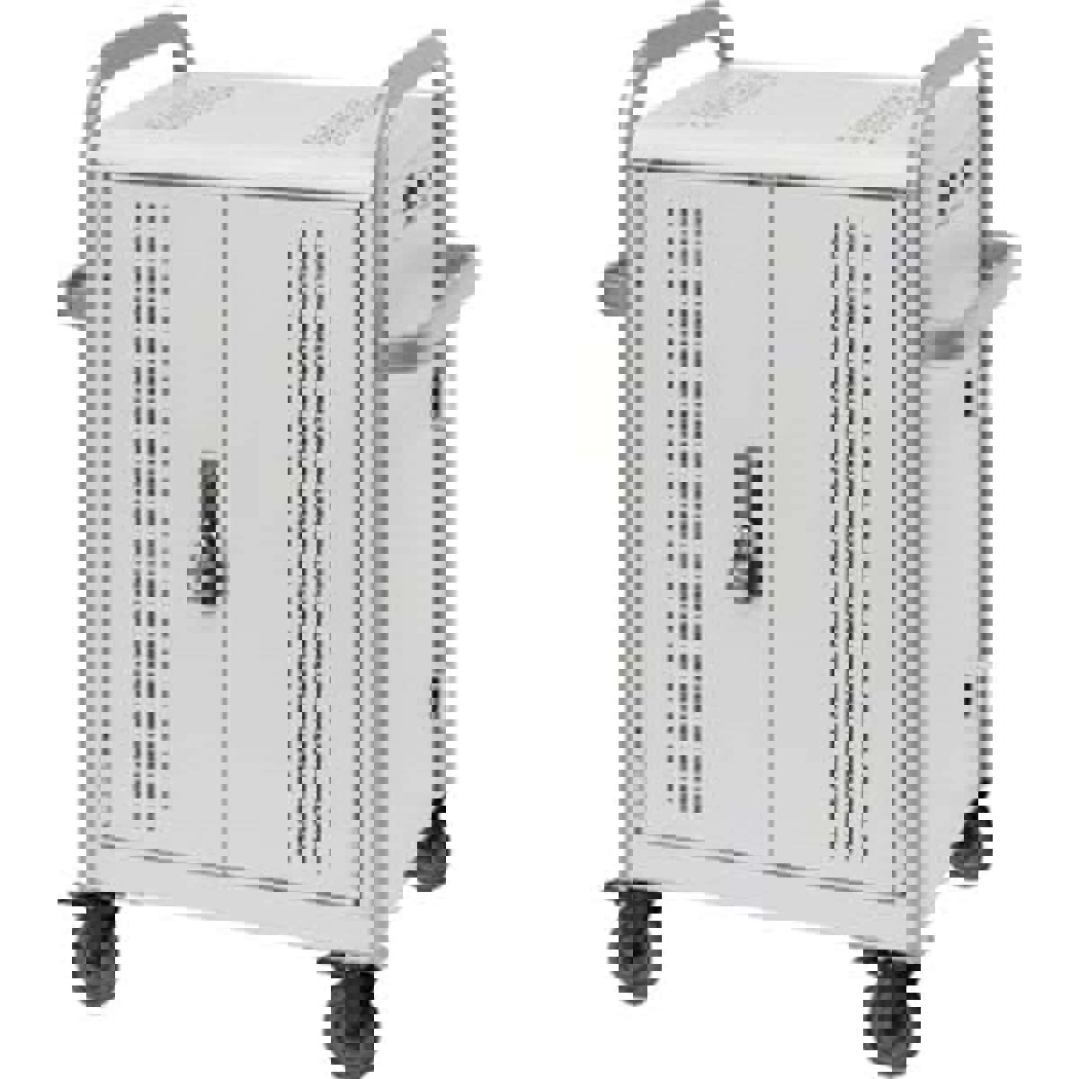 

Bretford 30-Unit Pulse Small Cart with 5" Casters, Auxiliary Outlet