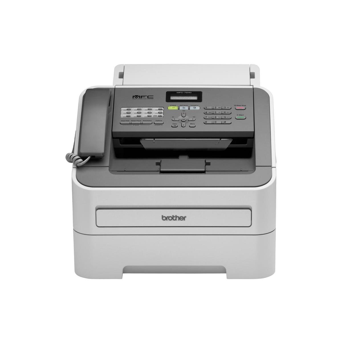 Image of Brother MFC-7240 Monochrome Laser Multifunction Printer