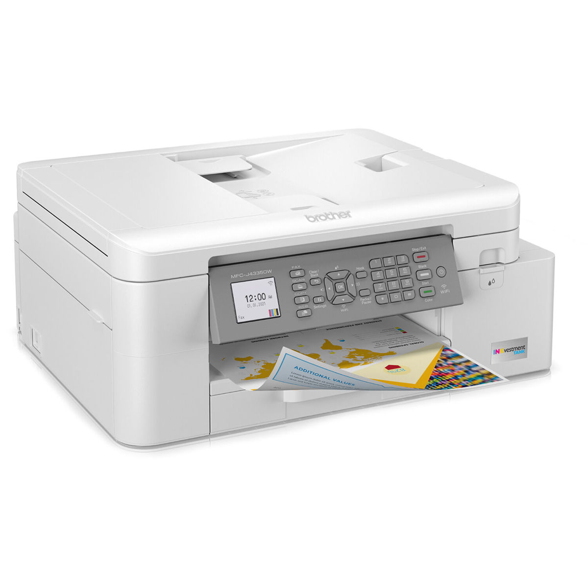 

Brother MFC-J4335DW INKvestment Tank All-In-One Duplex Color Inkjet Printer