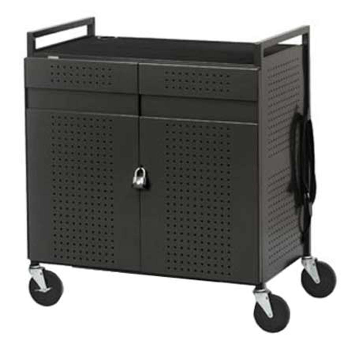 Image of Bretford NETBOOK32-TZ 32 Unit Micro Computer Netbook Storage Cart