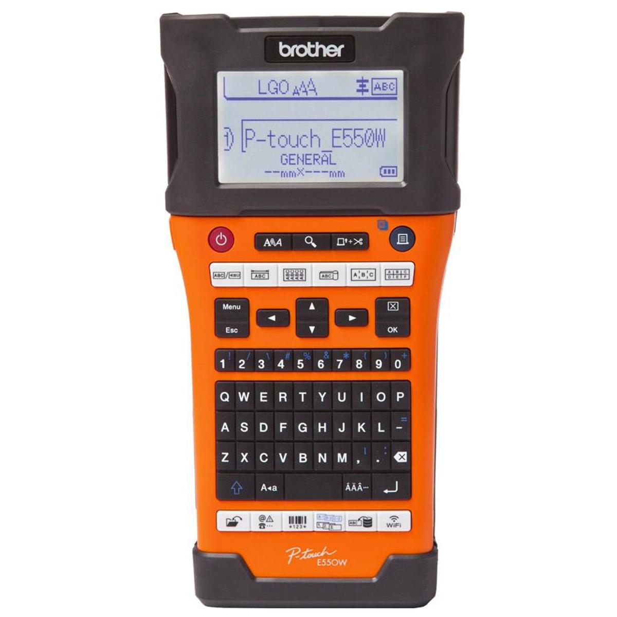 

Brother P-Touch EDGE PT-E550W Industrial Handheld Thermal Transfer Label Maker