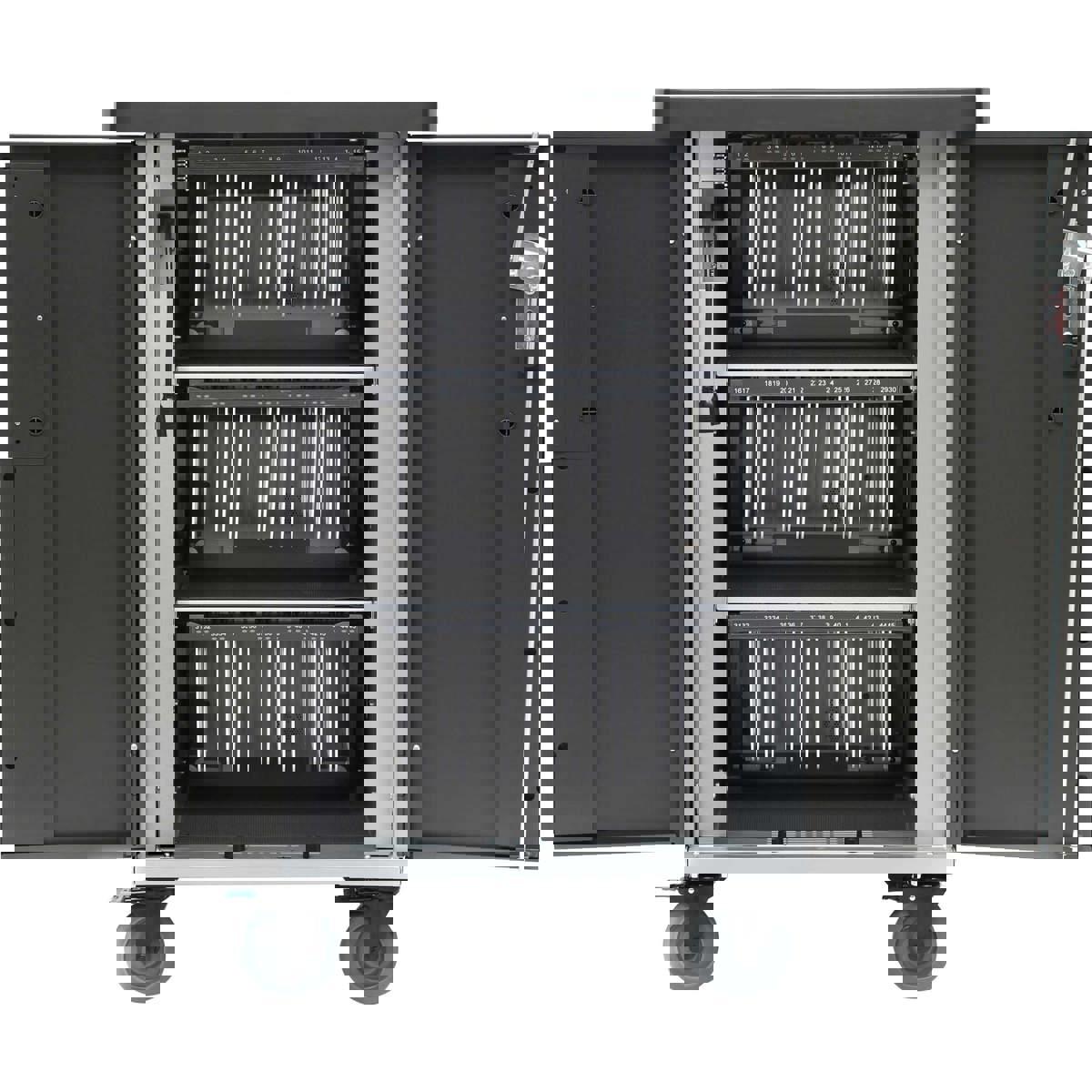 

Bretford EVER Cart with 3x MiX Module & 45x AC Outlets for Up to 45 Devices