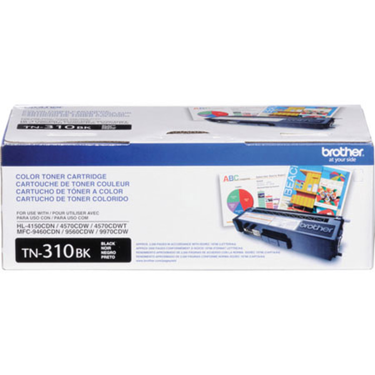 

Brother Black Toner Cartridge, Yields 2500 Pages