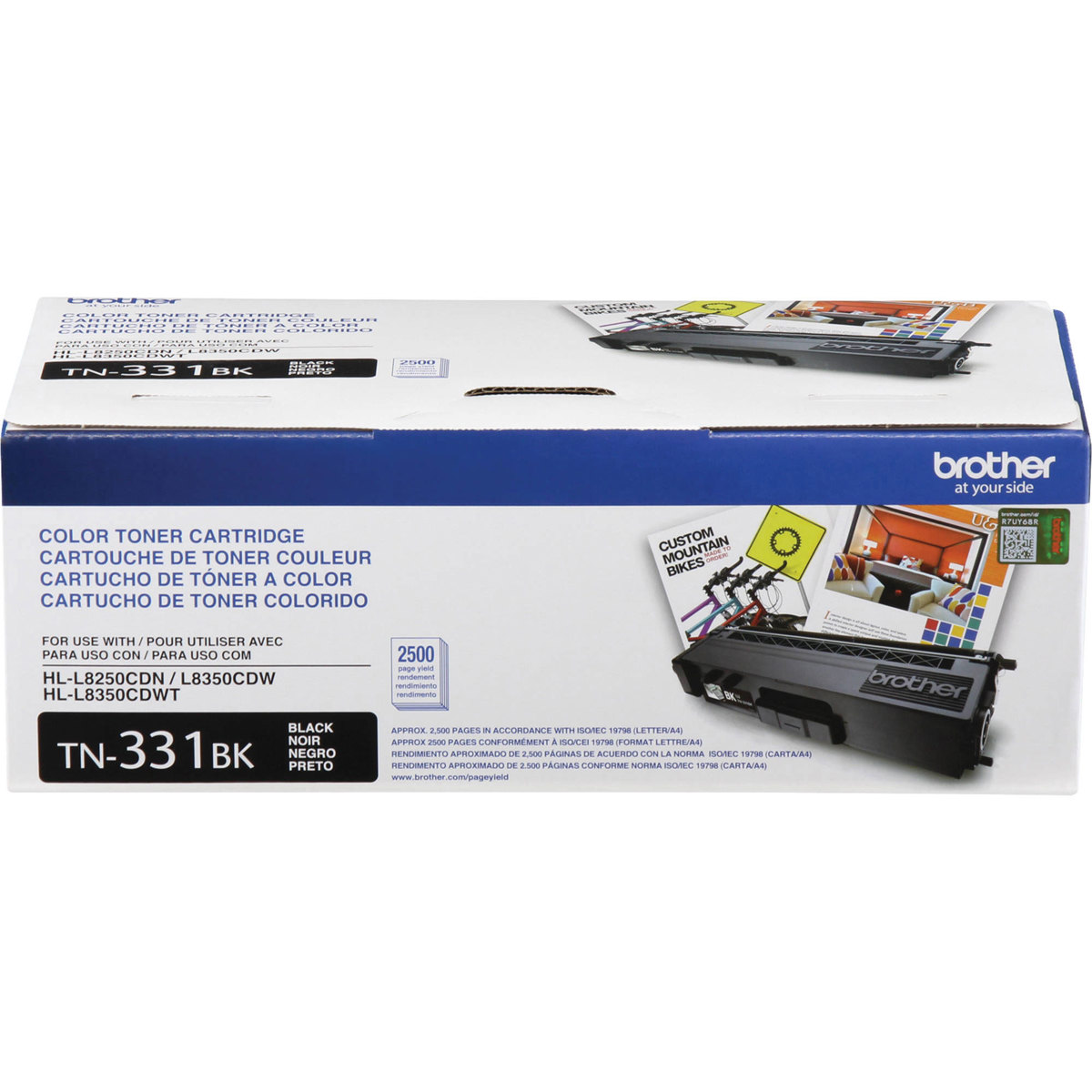 

Brother TN331 Standard Yield Toner Cartridge, Up to 2500 Pages, Black