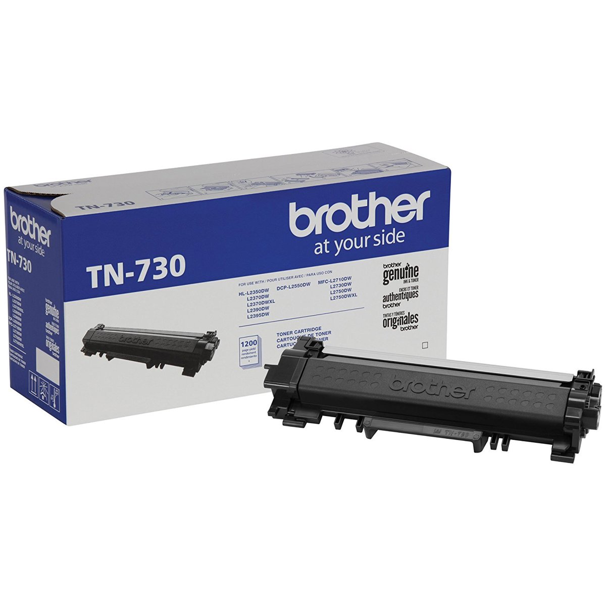 

Brother TN730 Standard Yield Black Toner Cartridge