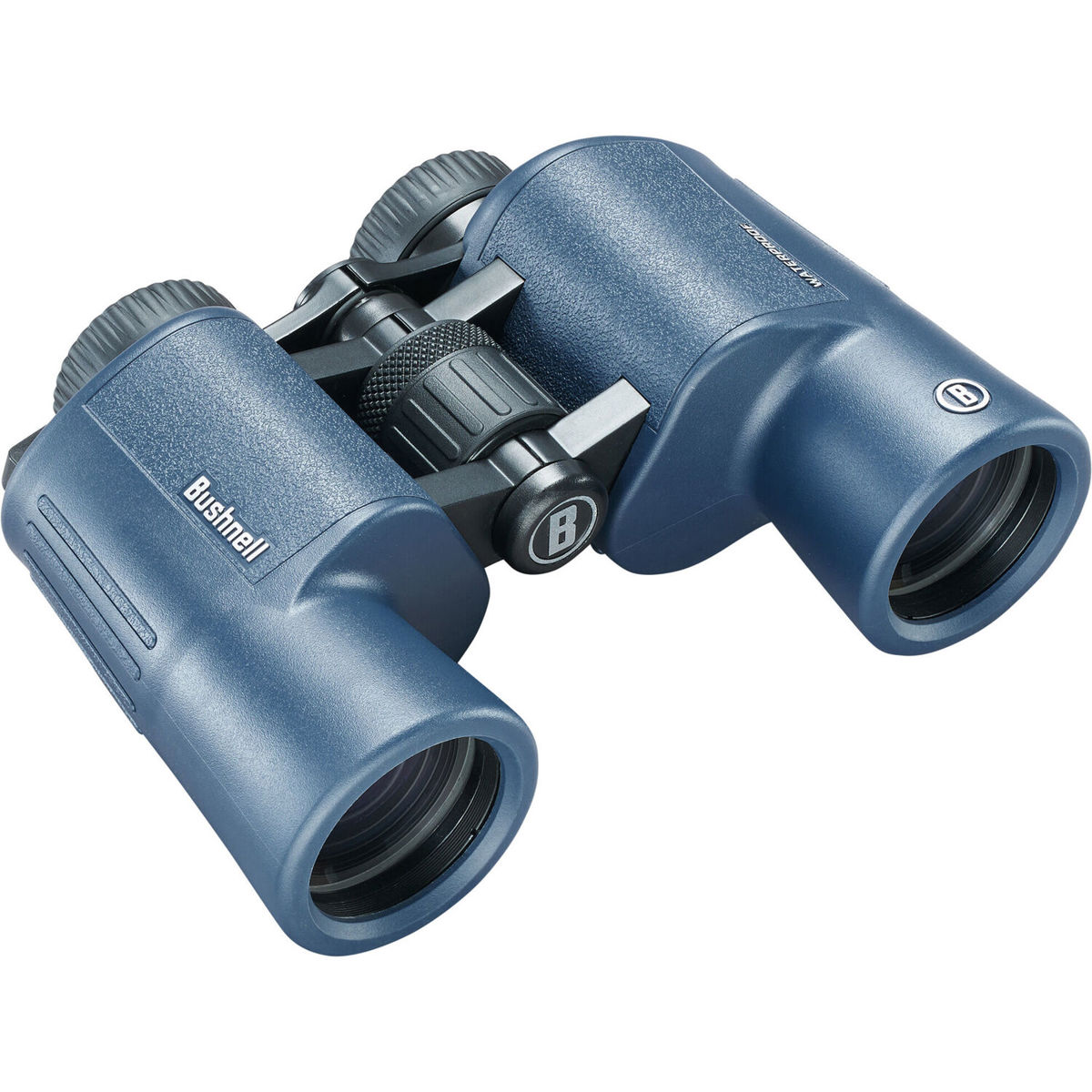

Bushnell 10x42 H2O Waterproof Porro Prism Binocular, 6.5 Degree AoV, Dark Blue