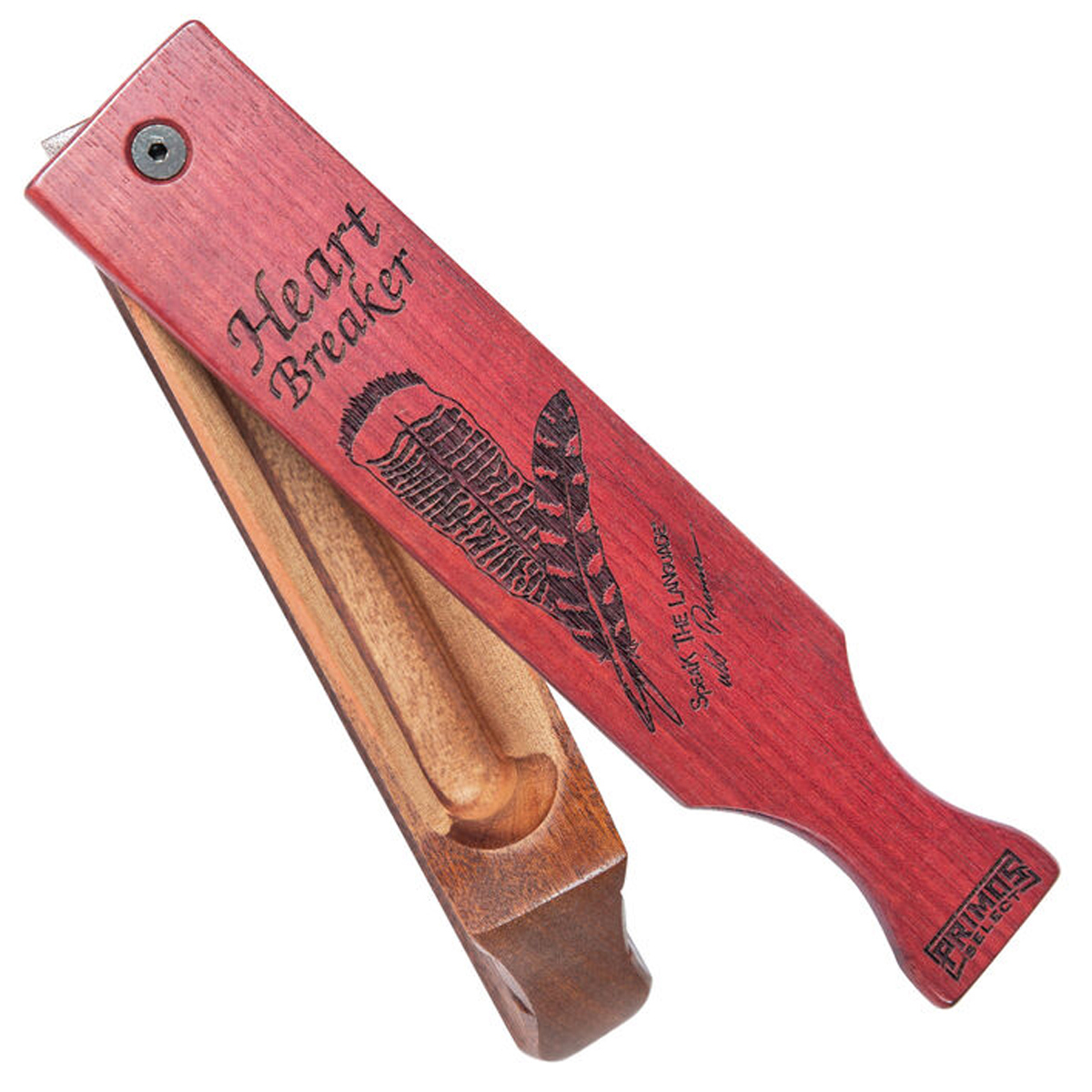 

Bushnell Primos Select Heart Breaker Double Sided Turkey Box Call
