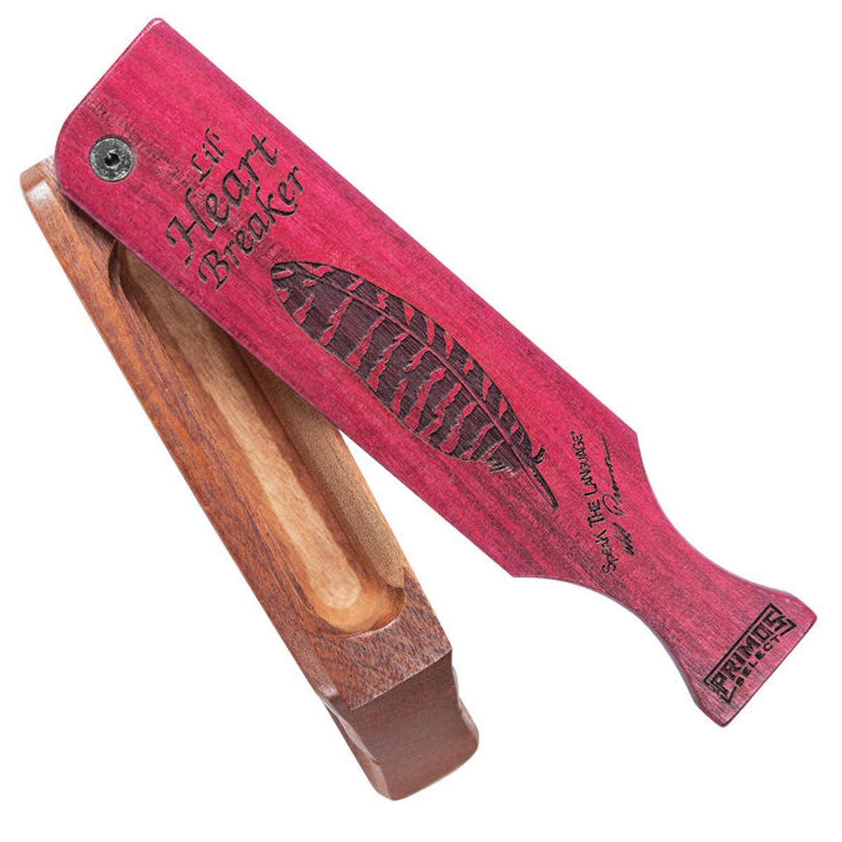 

Bushnell Primos Select Lil' Heart Breaker Single Sided Turkey Box Call
