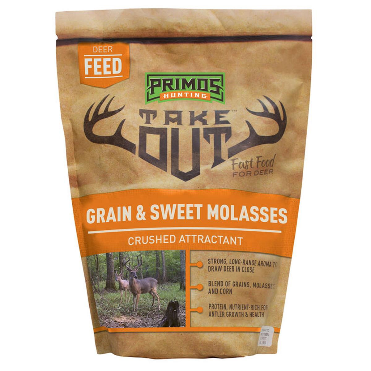 Image of Bushnell Take Out Grain and Sweet Molasses Crushed Deer Attractant