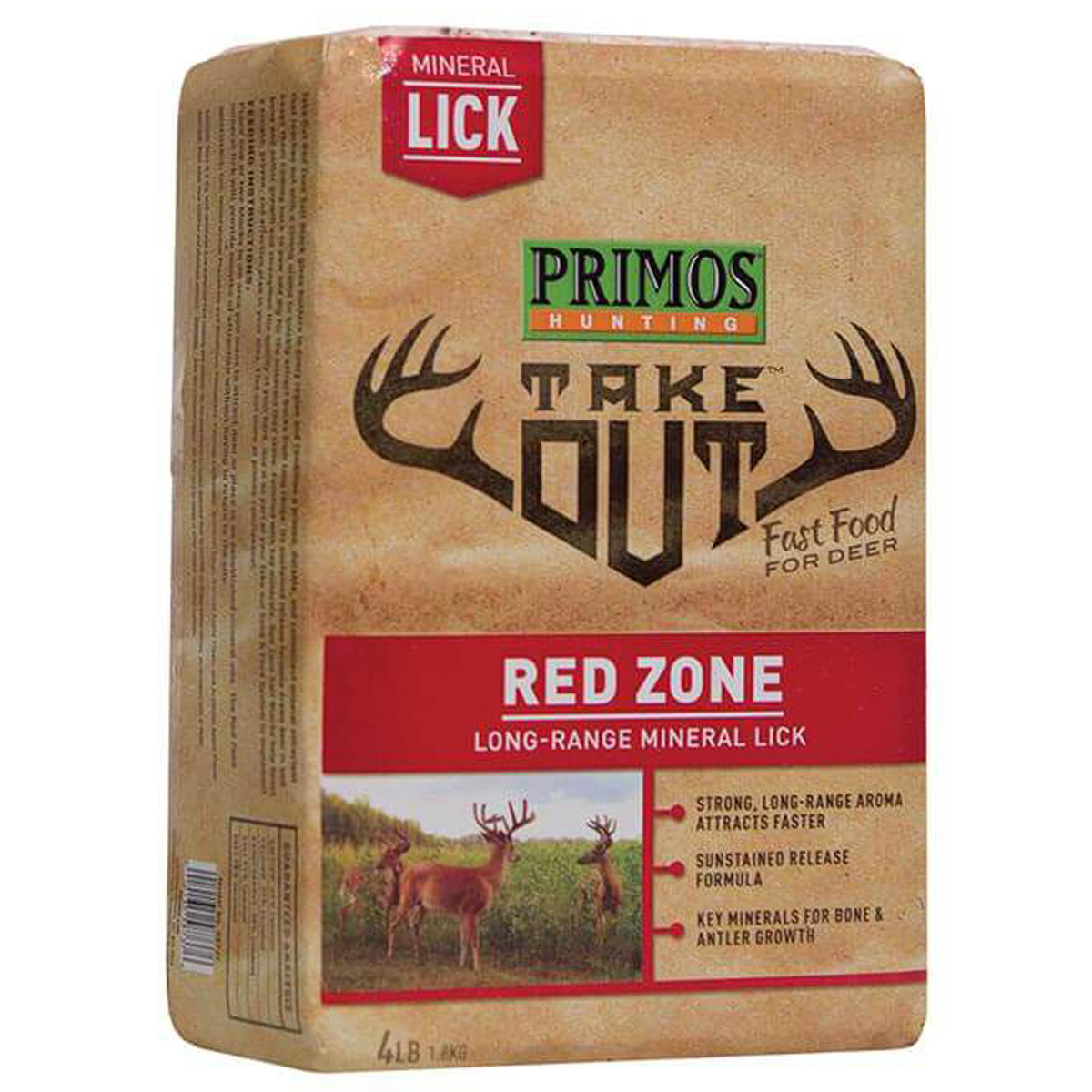 

Bushnell Take Out Red Zone Salt Block, 4 lbs