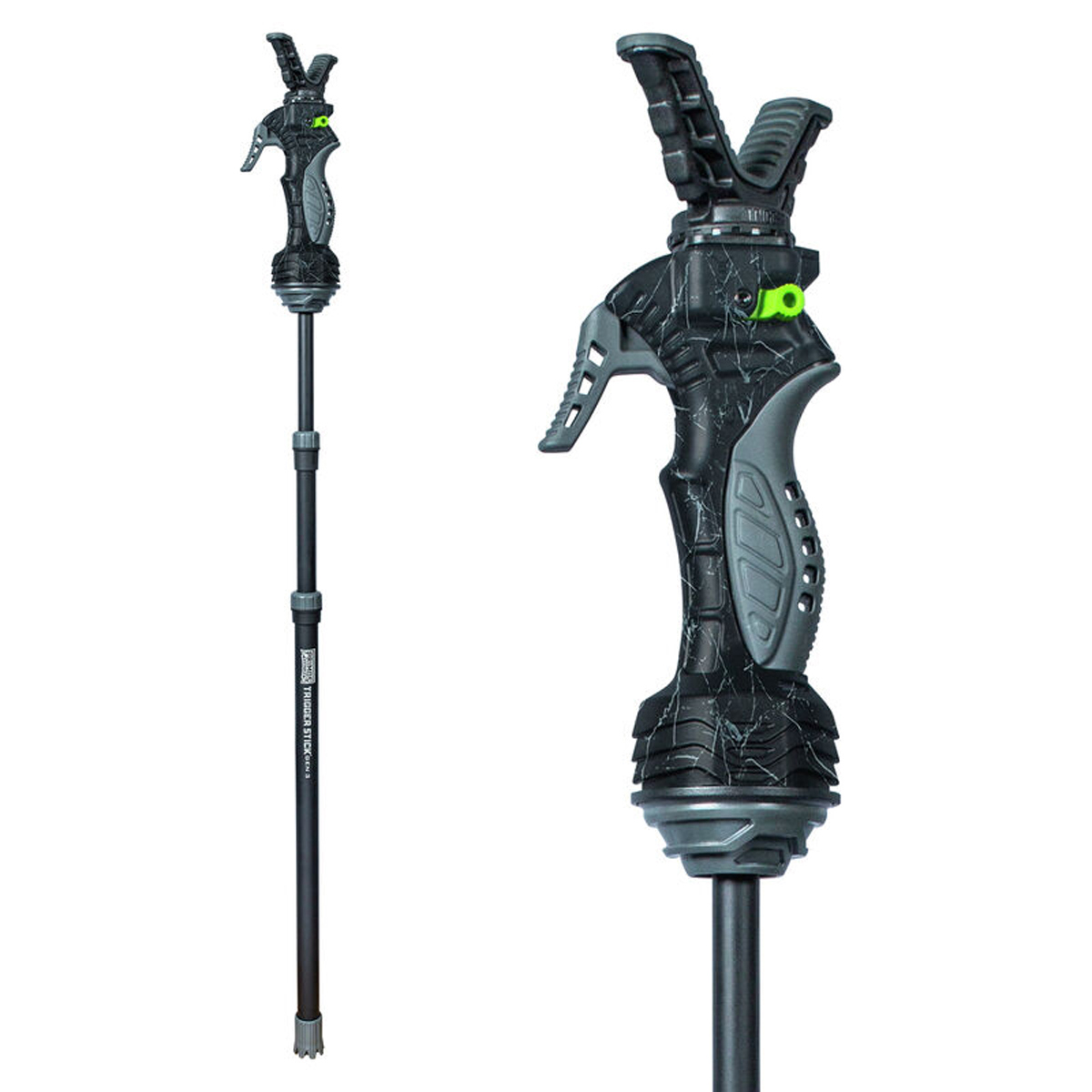 

Bushnell Trigger Stick Gen 3 35-65" Tall Monopod Shooting Stick, Black